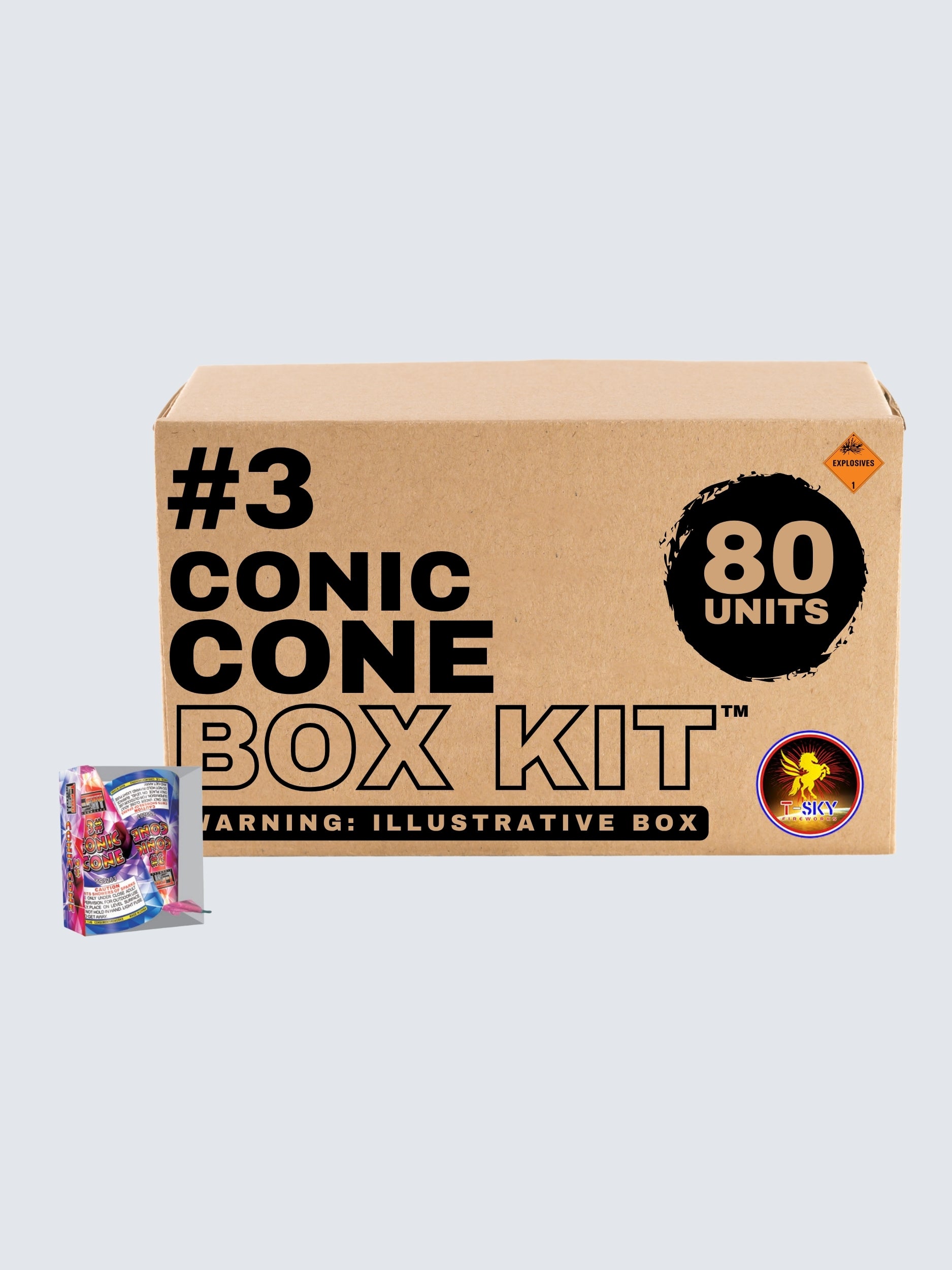 #3 Conic Cone | Standard Shower Fountain Spurt™