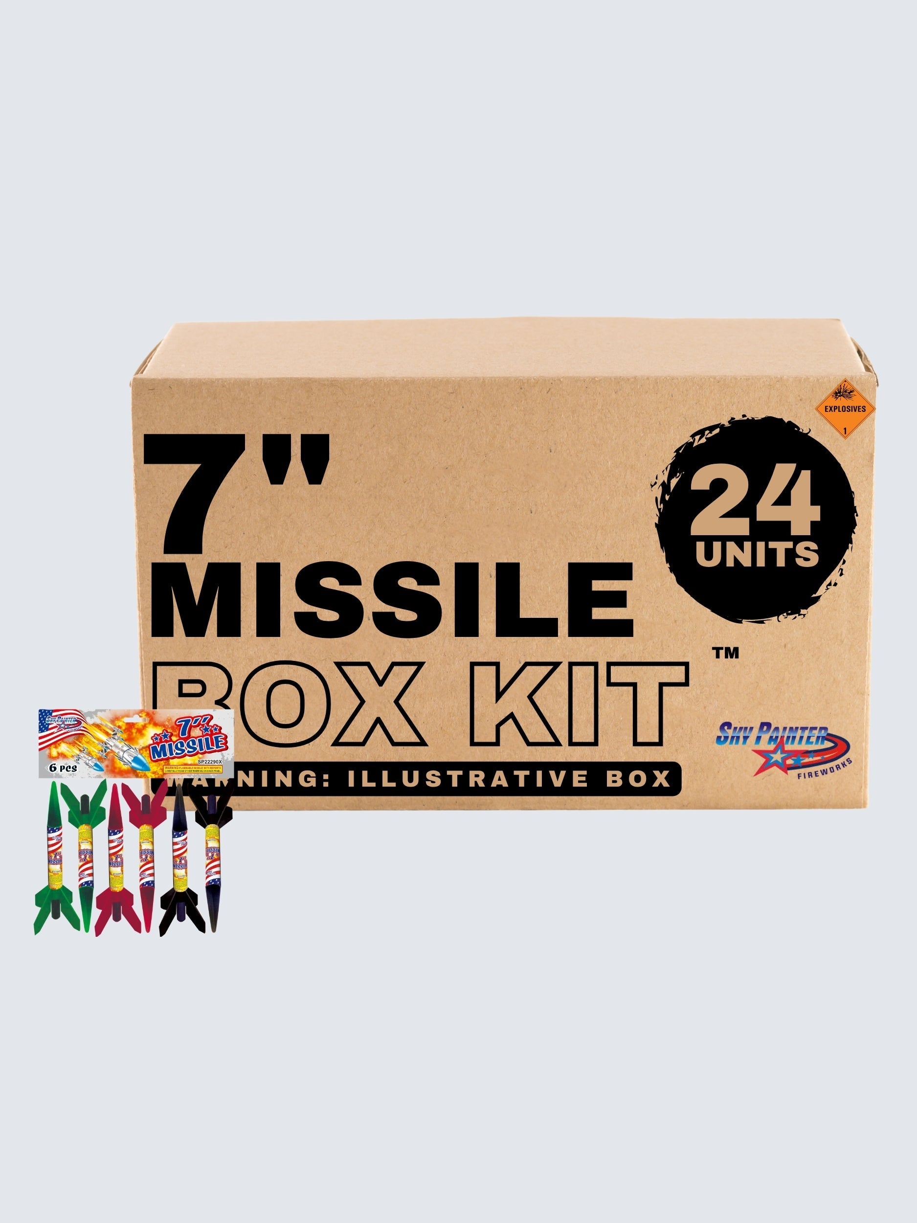 7" Missile | 7" Rocket Projectile