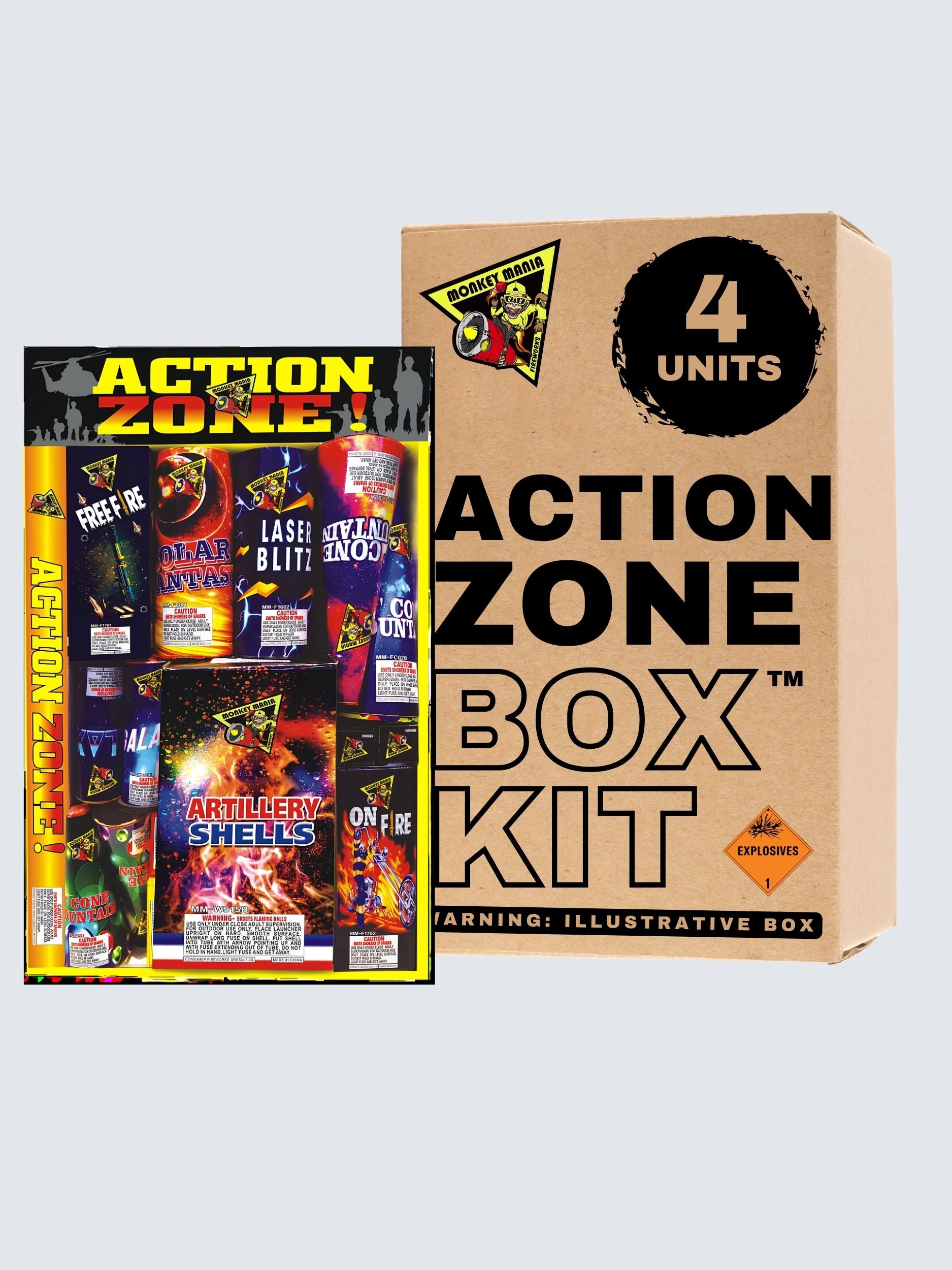 Action Zone! | Aerial & Ground Mix Variety Assortment