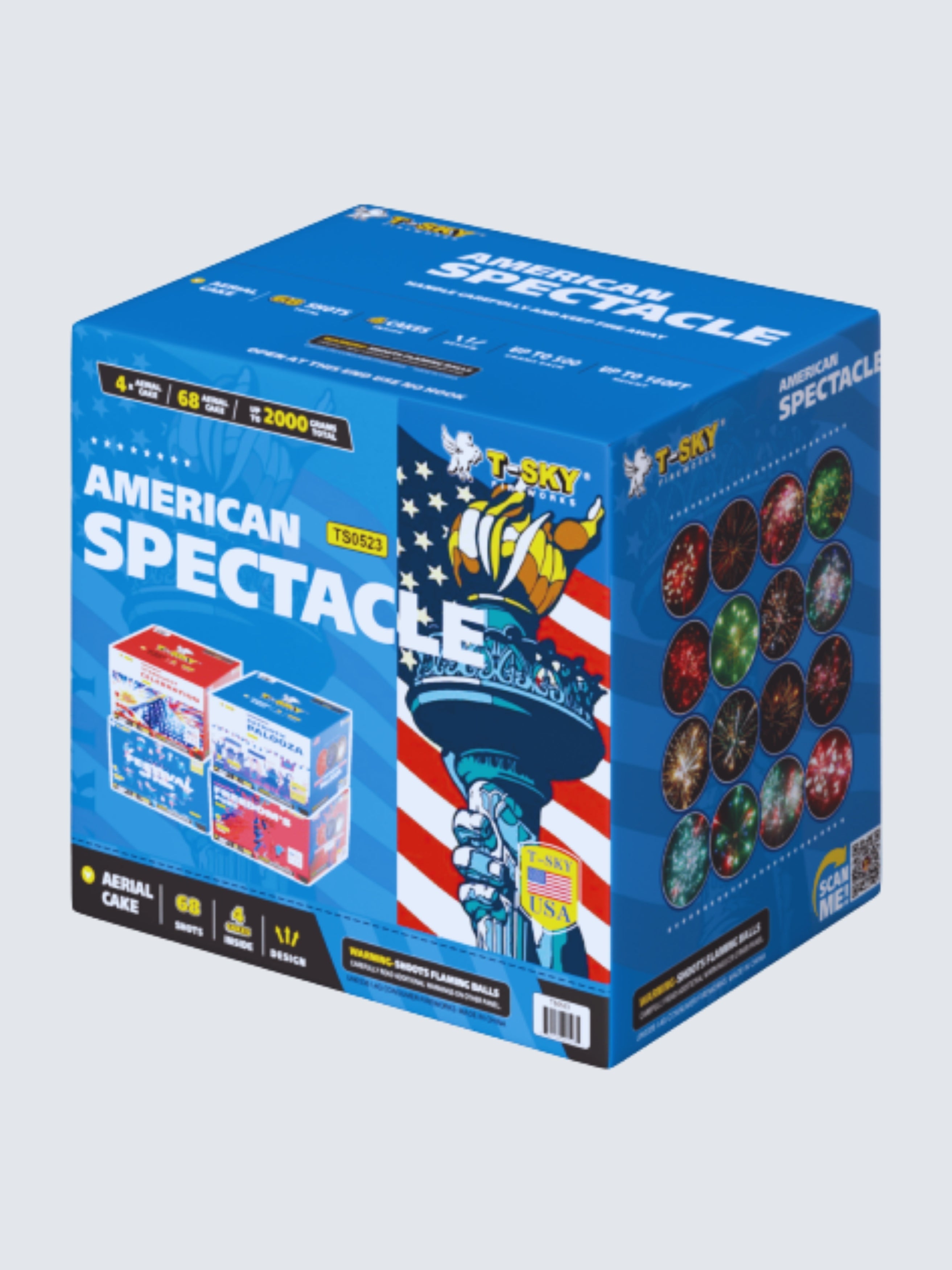 American Spectacle | 68 Shot Aerial Repeater Box Kit™