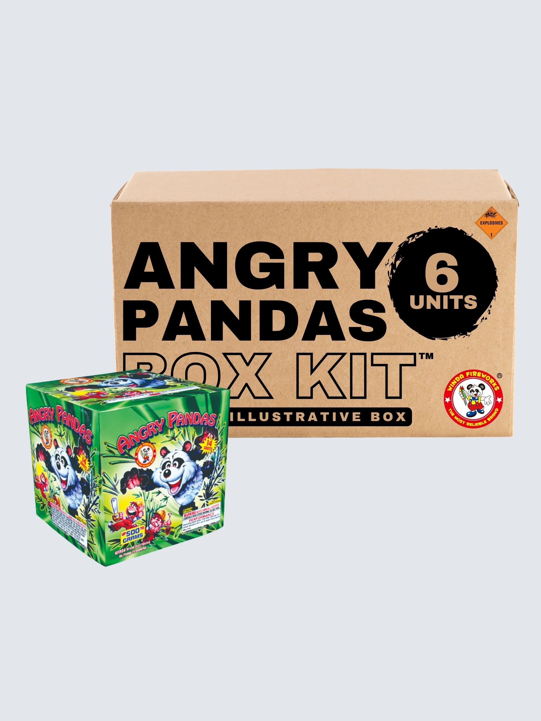 Angry Pandas | 14 Shot Aerial Repeater