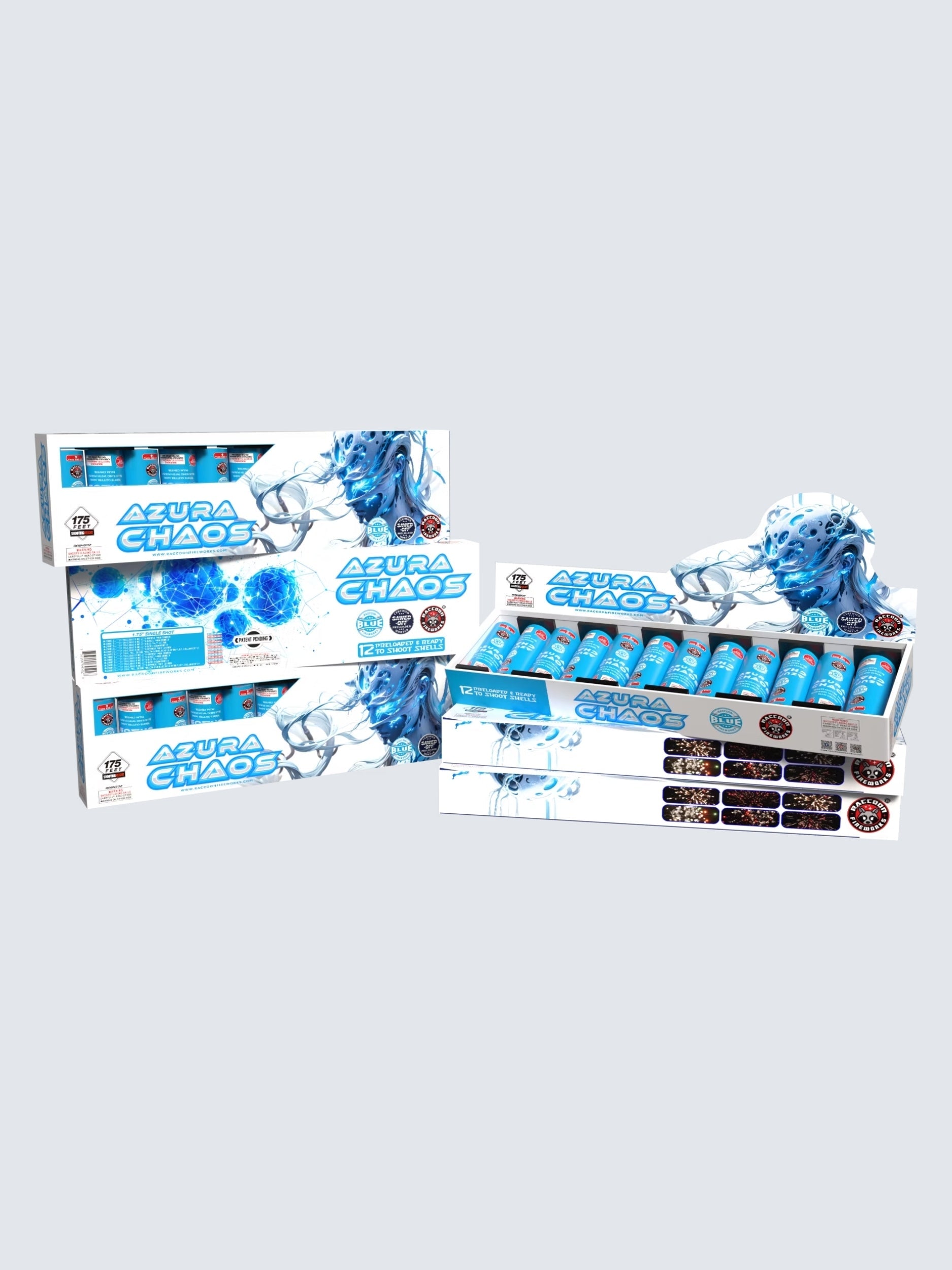 Azura Chaos | Twelve Pack of Single Break Pre-Loaded Shell