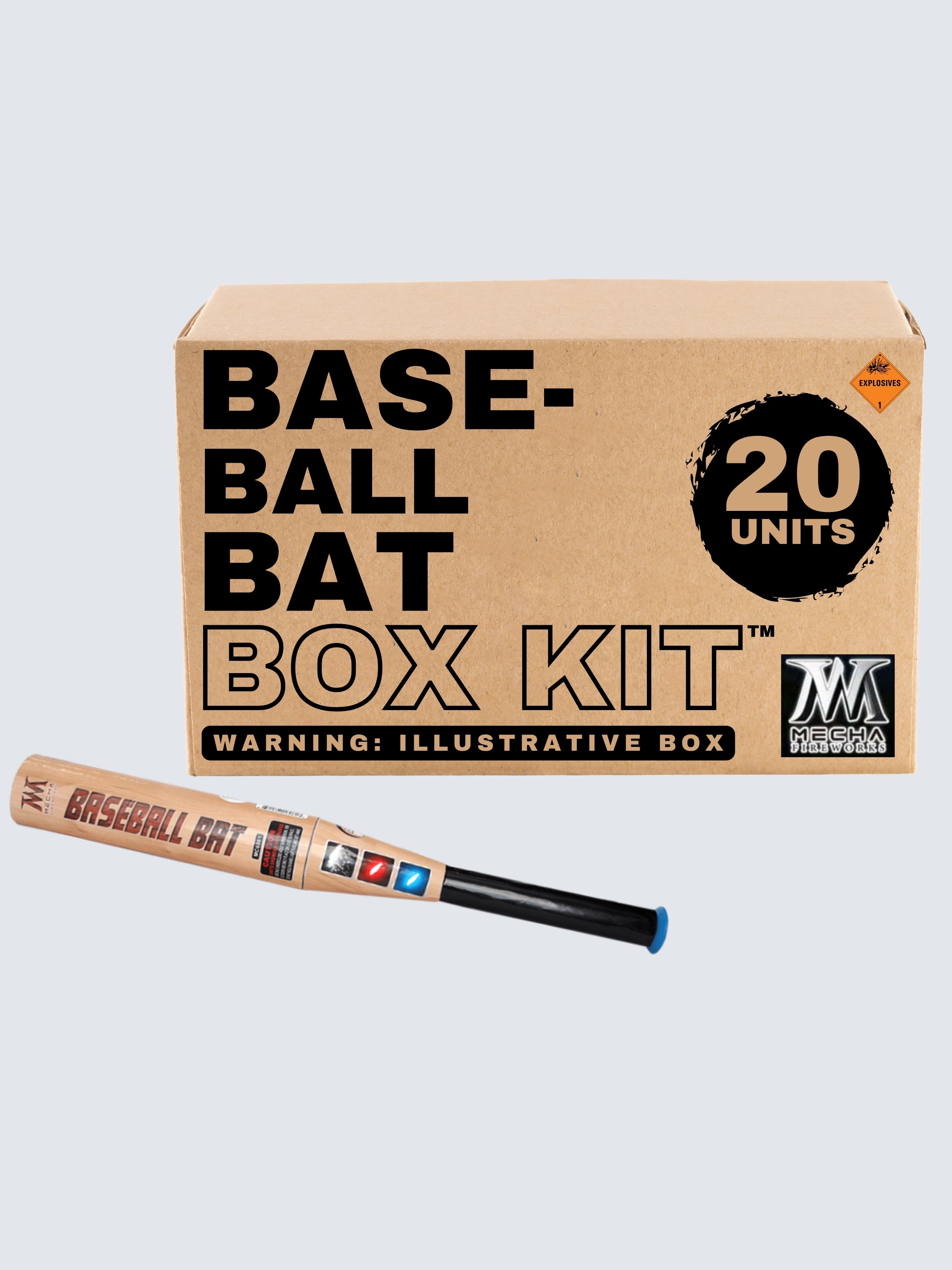 Baseball Bat | X-tra Large™ Handheld Novelty Fountain Spurt™