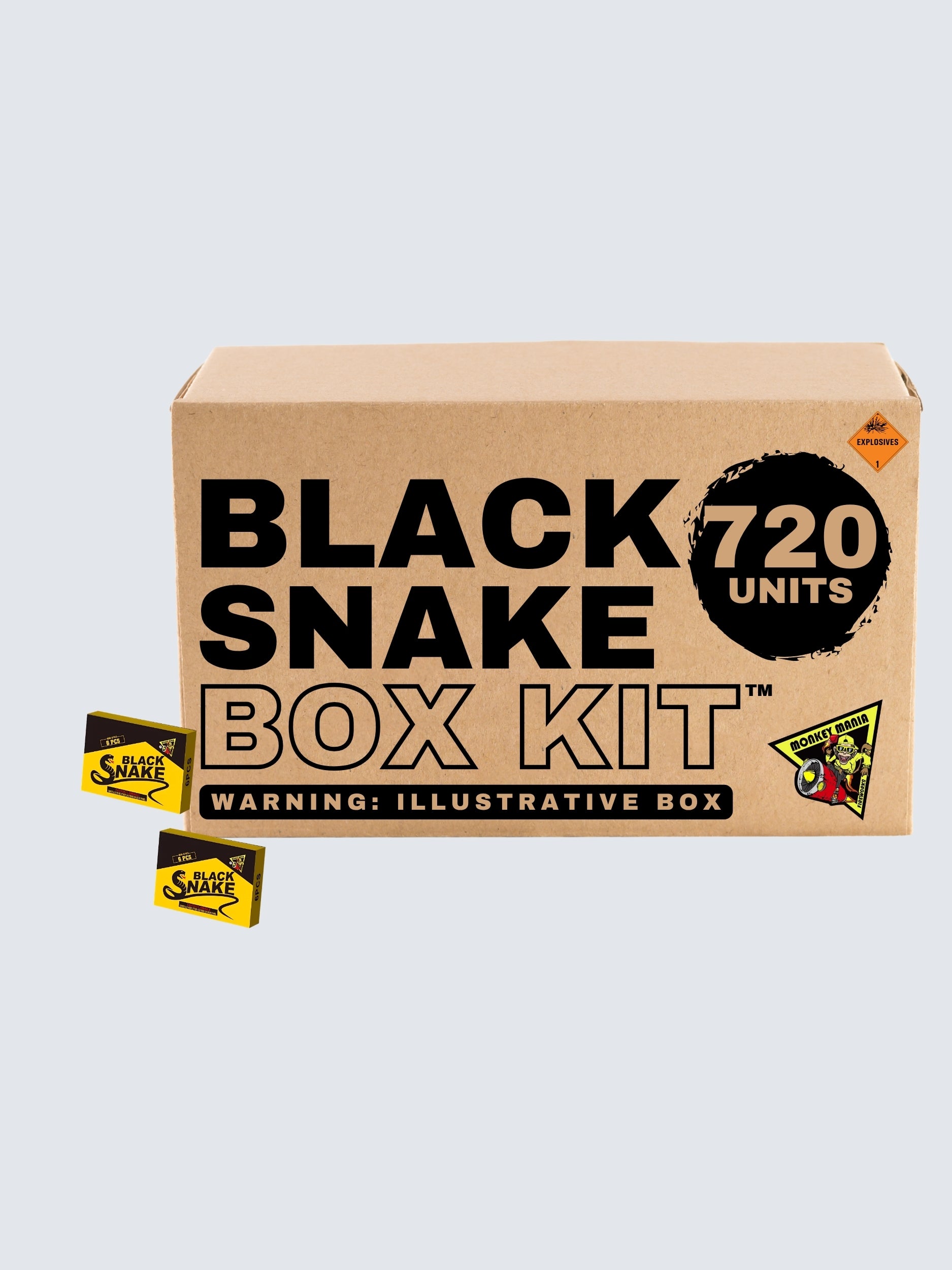 Black Snake | Animal Shape Expendable Ground Novelty