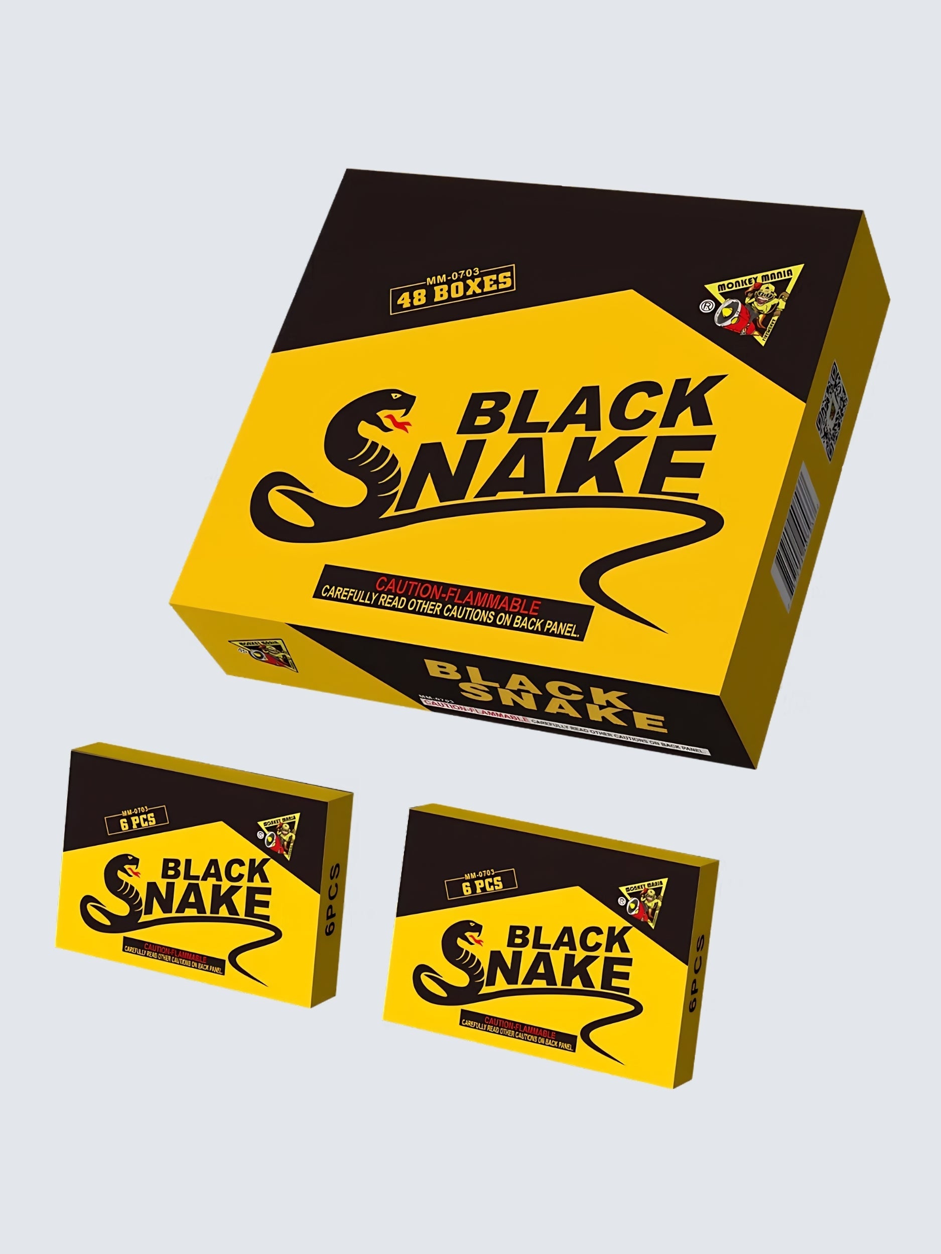 Black Snake | Animal Shape Expendable Ground Novelty