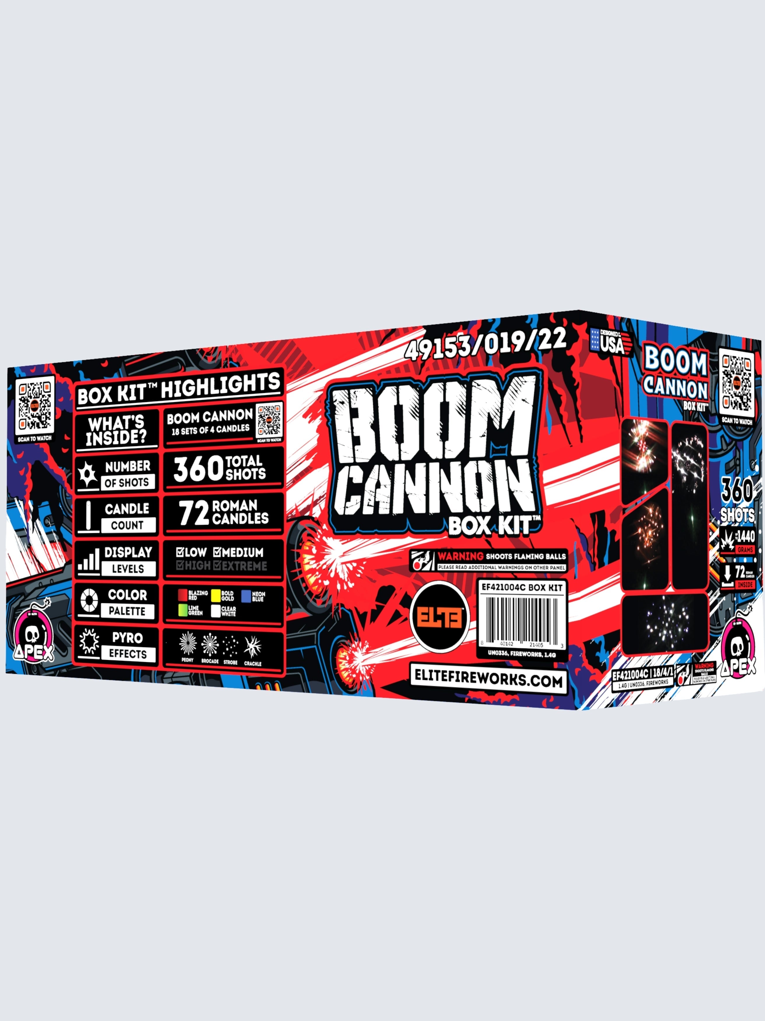 Boom Cannon™ | 5 Shot Roman Candle