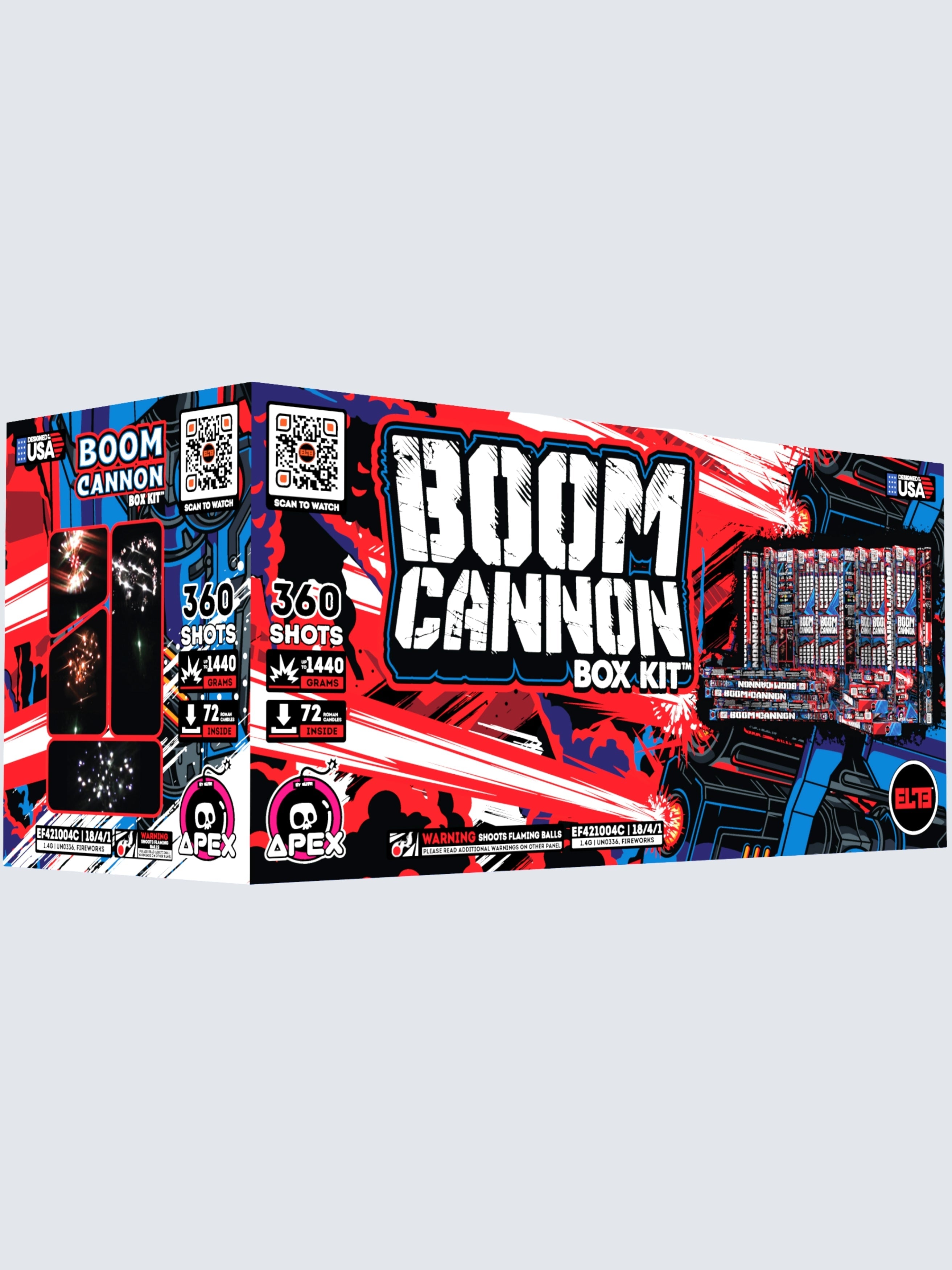 Boom Cannon™ | 5 Shot Roman Candle