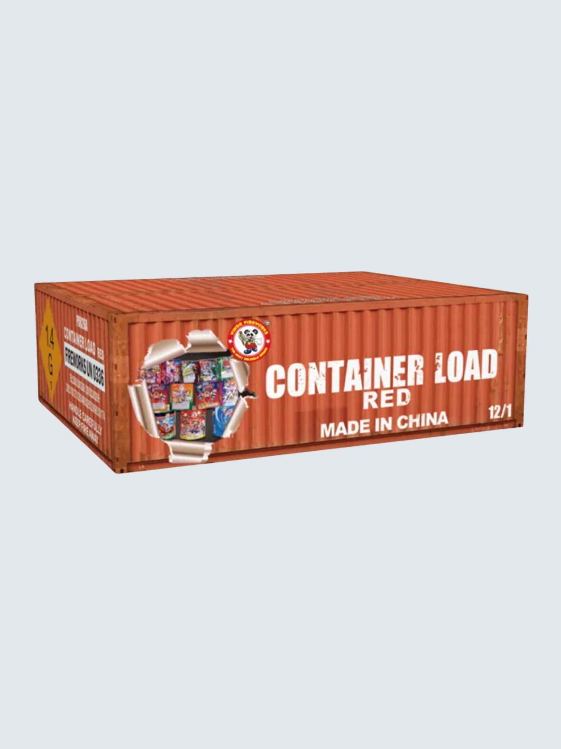 Container Load Red | 155 Shot Aerial Repeater Box Kit™