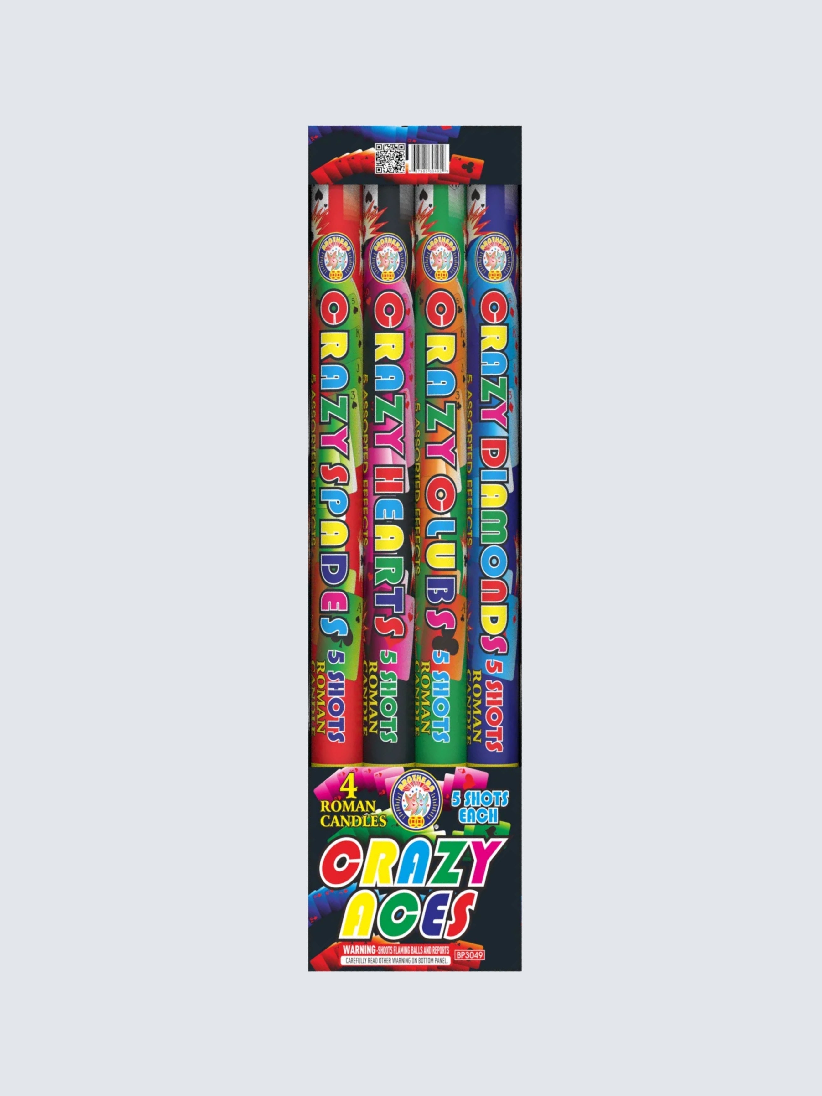 Crazy Aces | 5 Shot Roman Candle