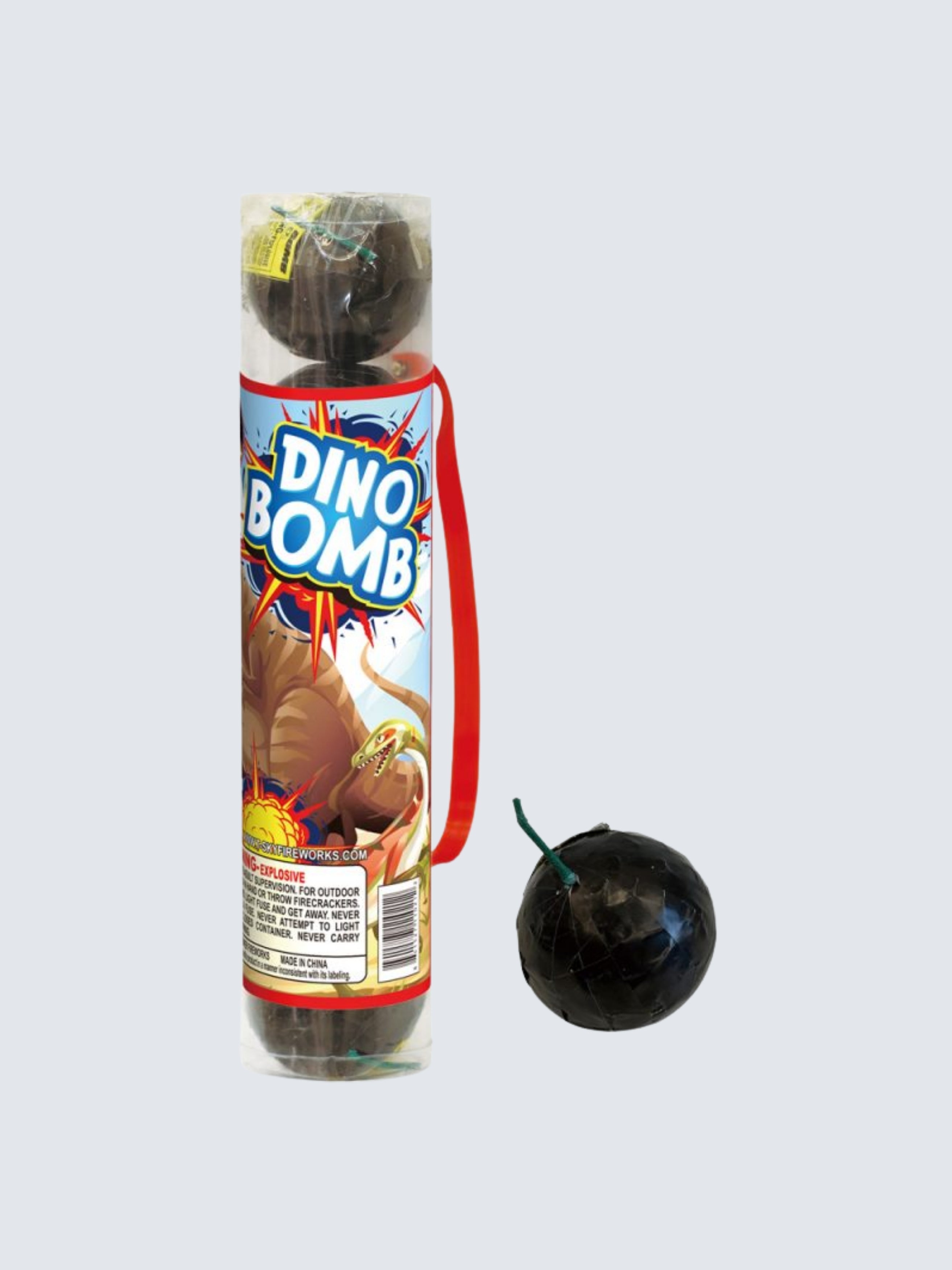 Dino Bomb | 5 Shot Single Cracker Noisemaker