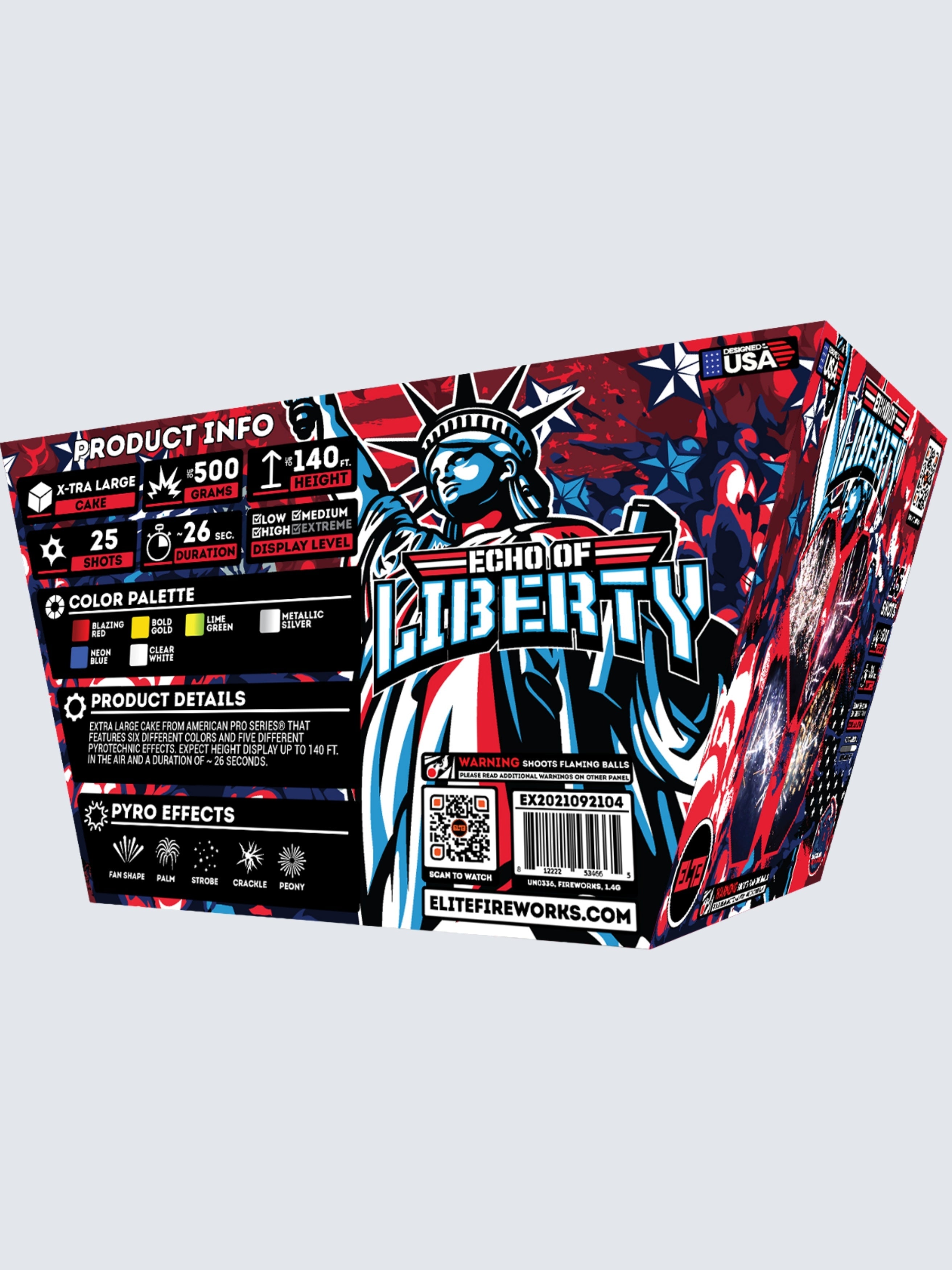 All American Finale Box™｜80 Shot Aerial Repeater Box Kit™