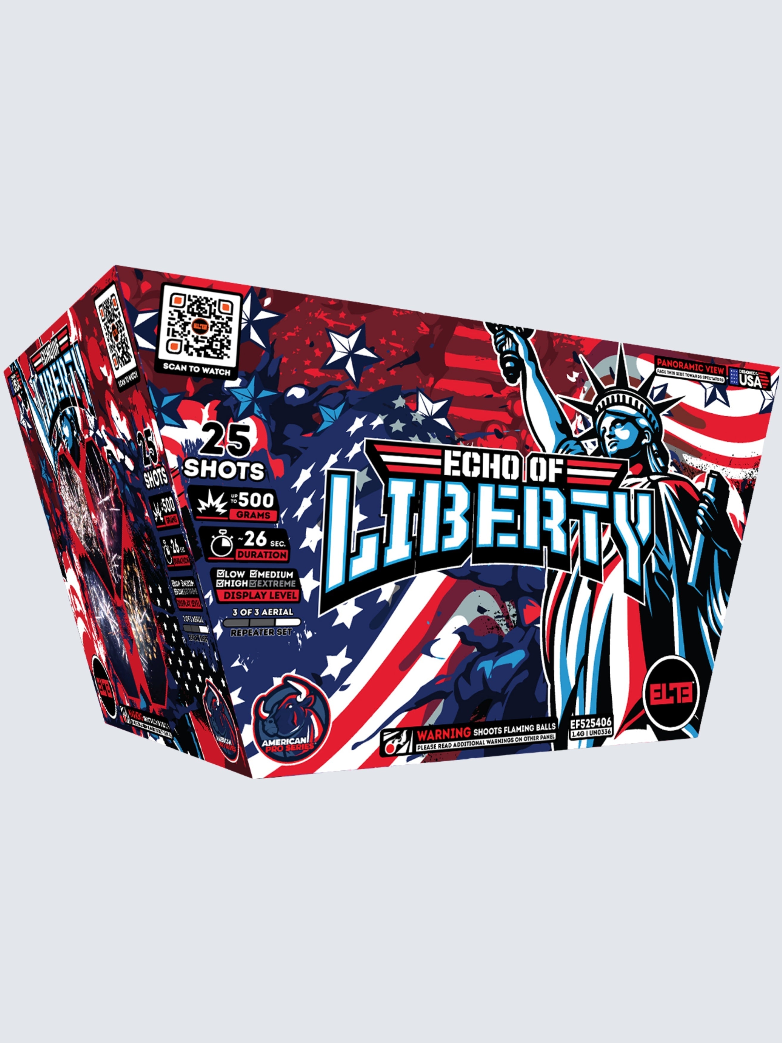 All American Finale Box™｜80 Shot Aerial Repeater Box Kit™
