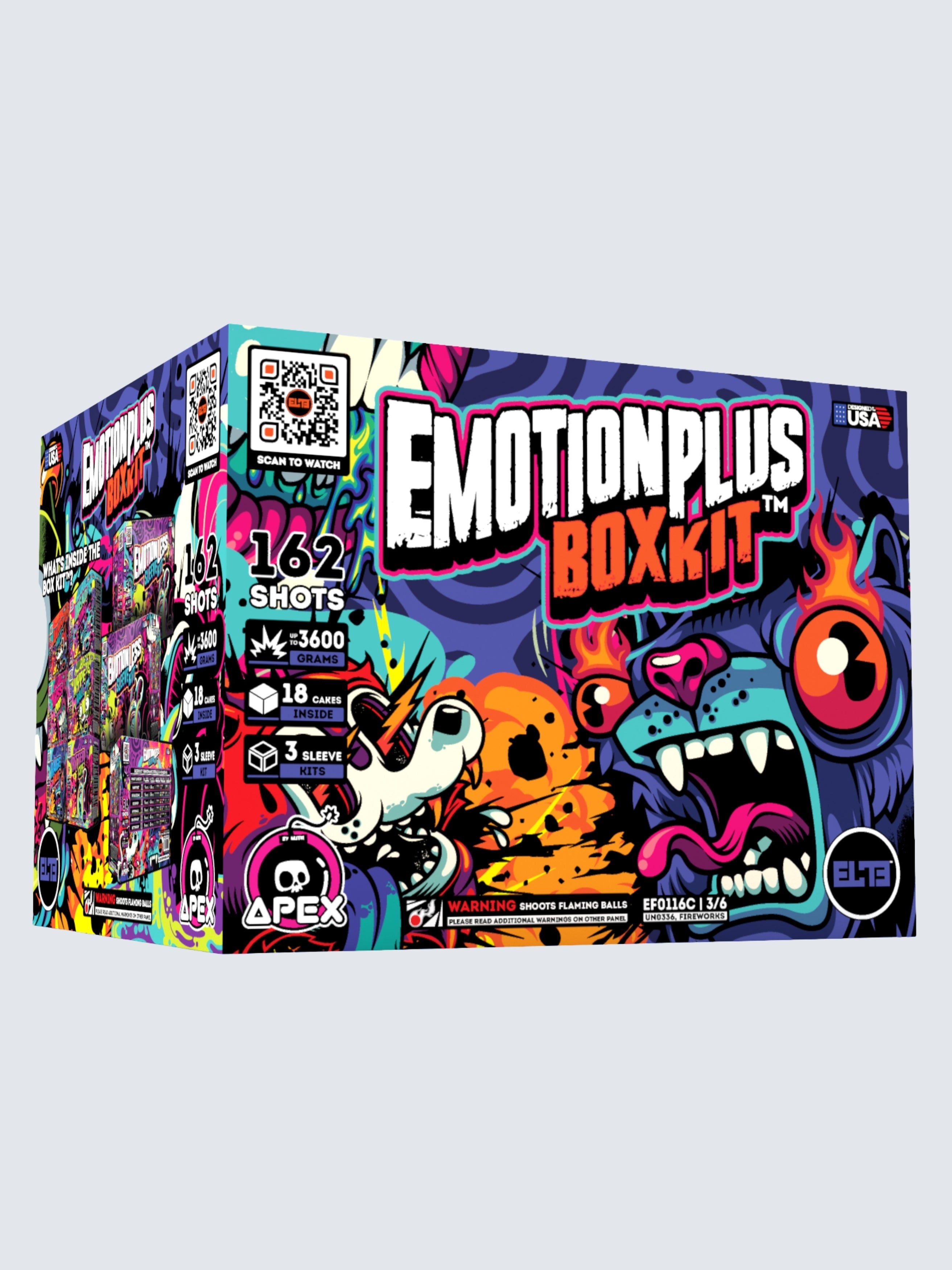 EmotionPlus™ | 162 Shot Aerial Repeater Box Kit™