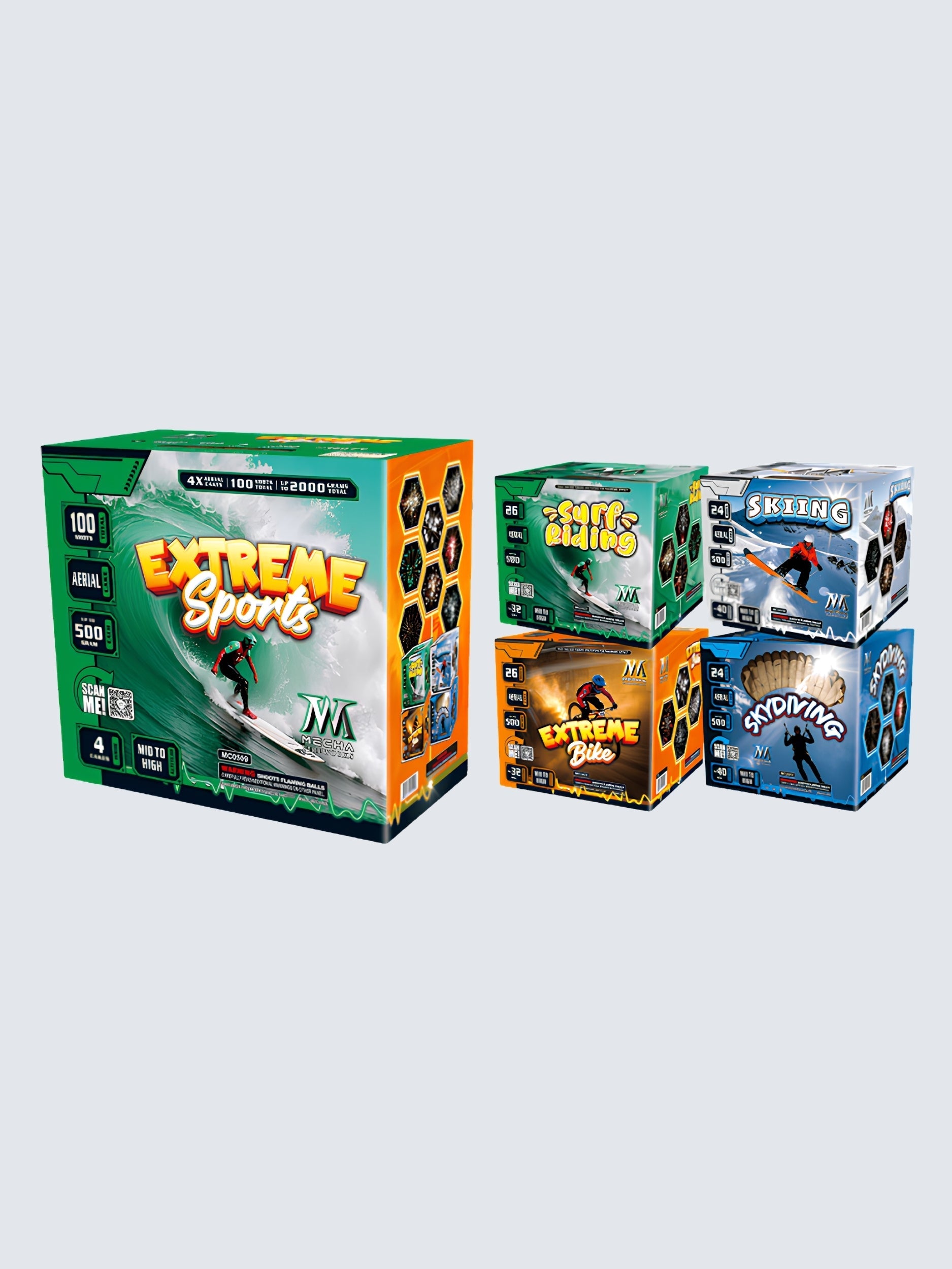 Extreme Sports | 96 Shot Aerial Repeater Box Kit™