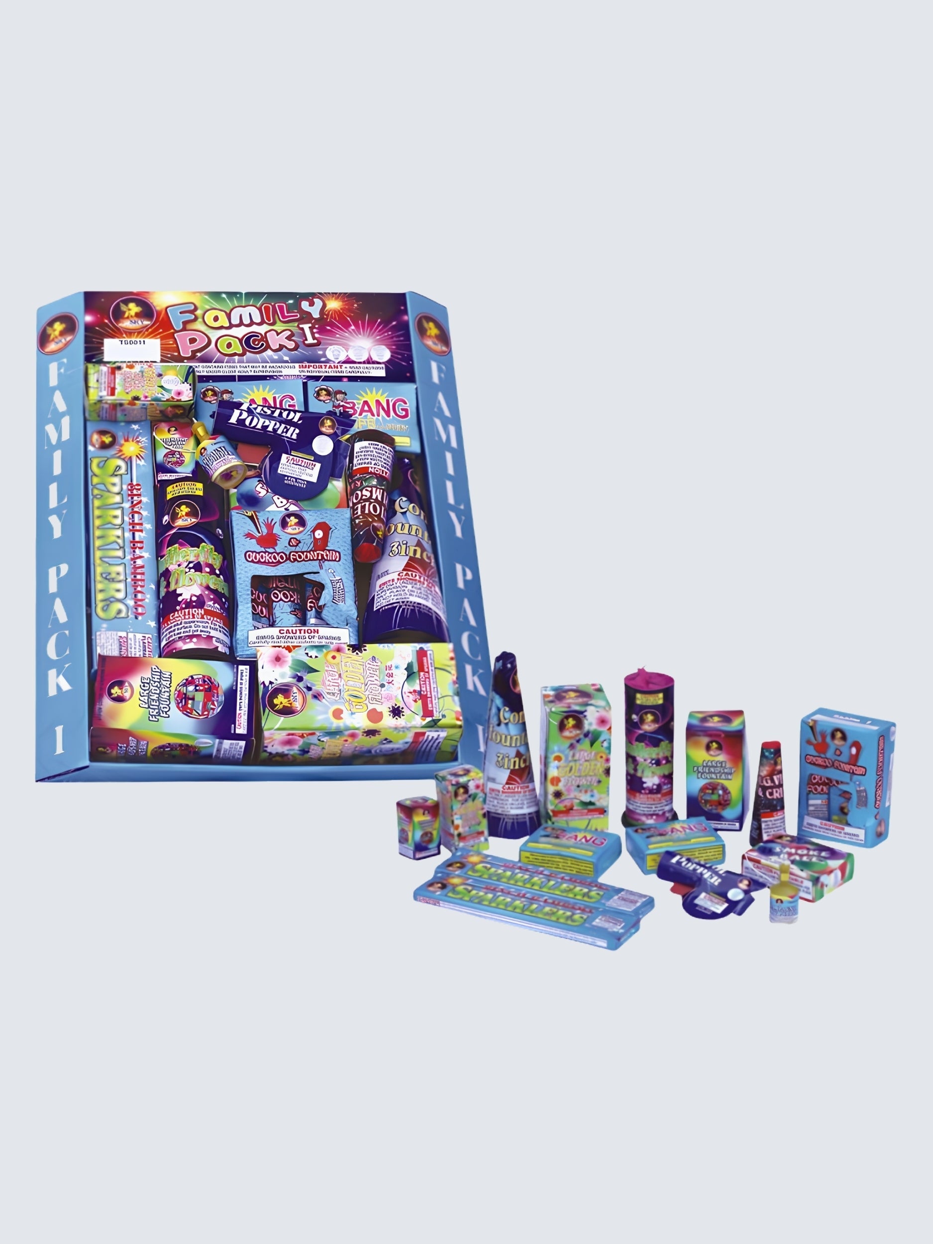 Family Pack I | Safe & Sane Ground Variety Assortment