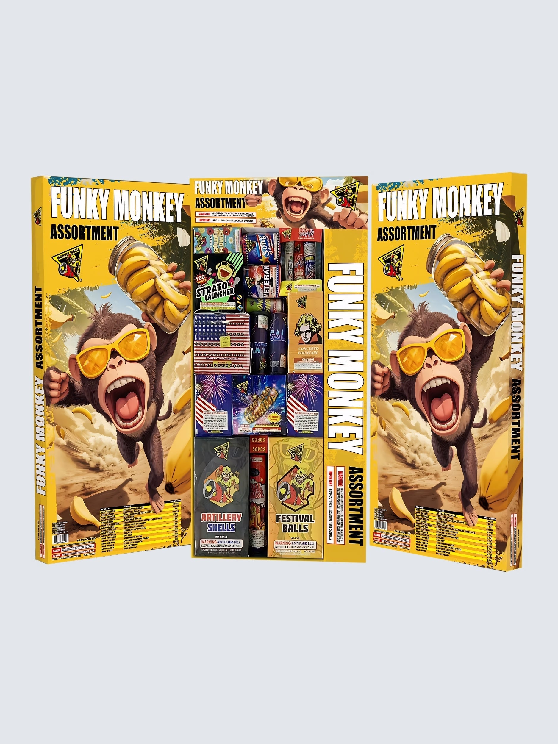 Funky Monkey Assortment | Aerial & Ground Mix Variety Assortment