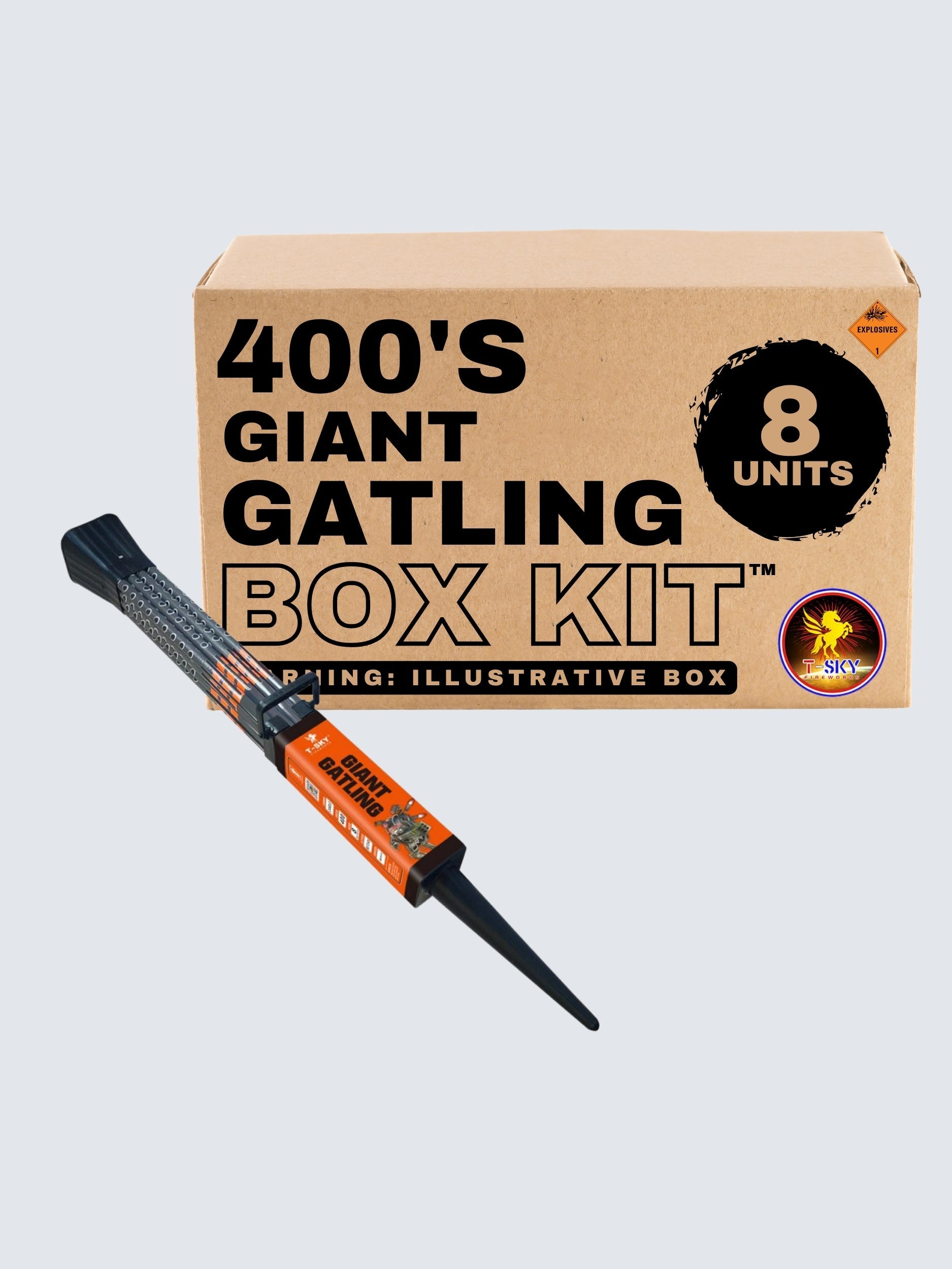 Giant Gatling| 400 Shot Roman Candle