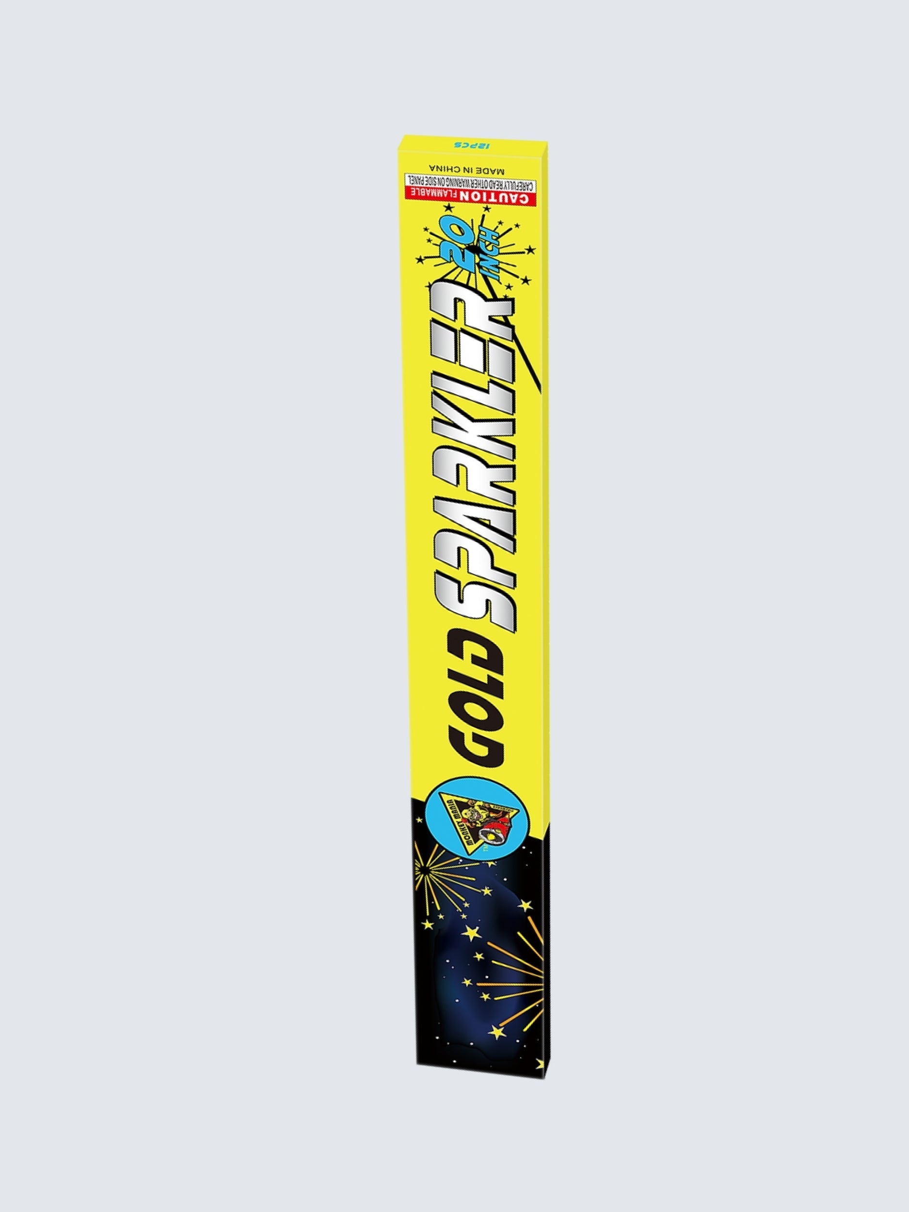 Monkey Mania Gold Sparkler | 20 Inch Gold Metal Handheld Sparkler