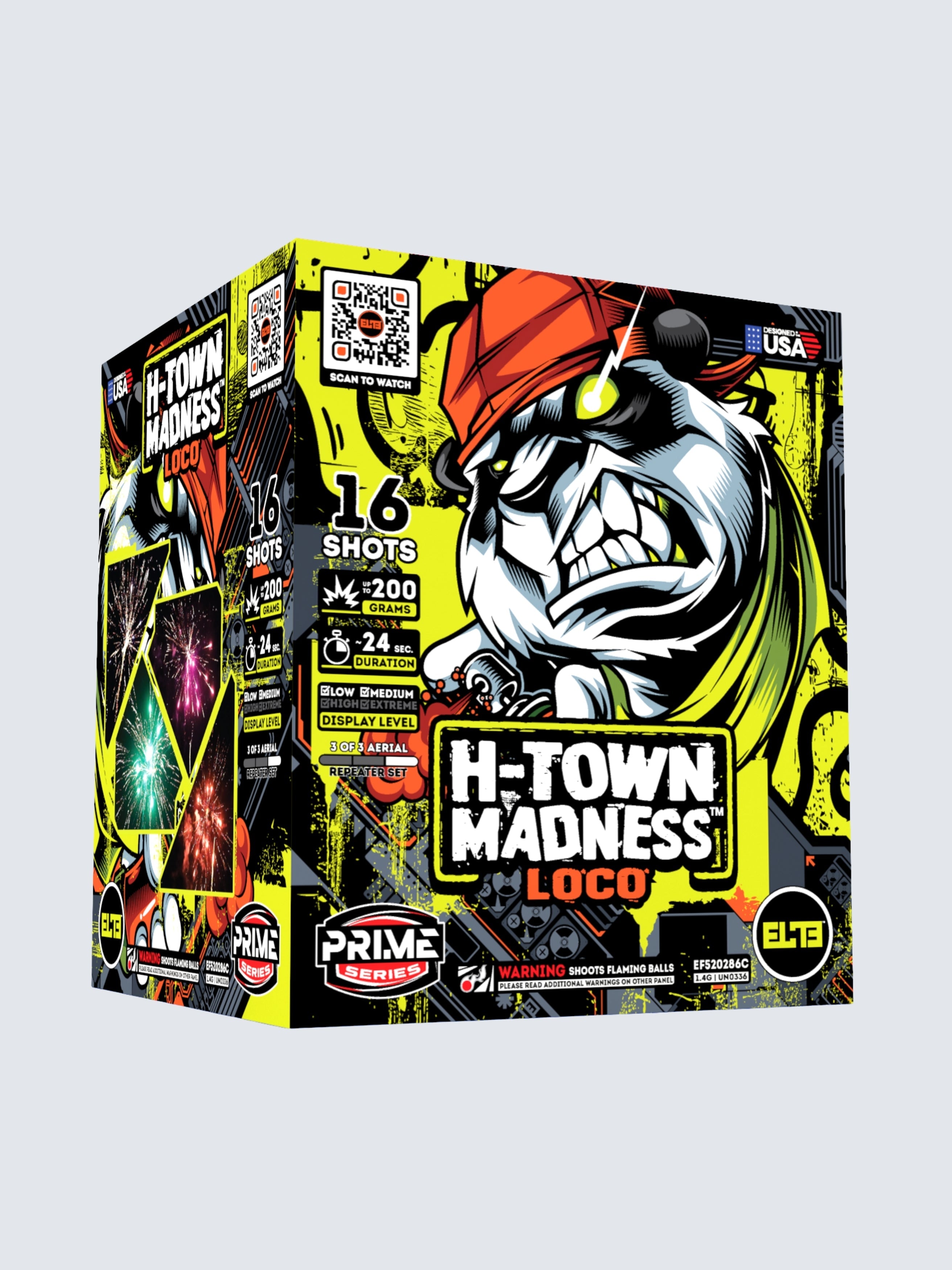H-Town Madness™ | 192 Shot Aerial Repeater Box Kit™