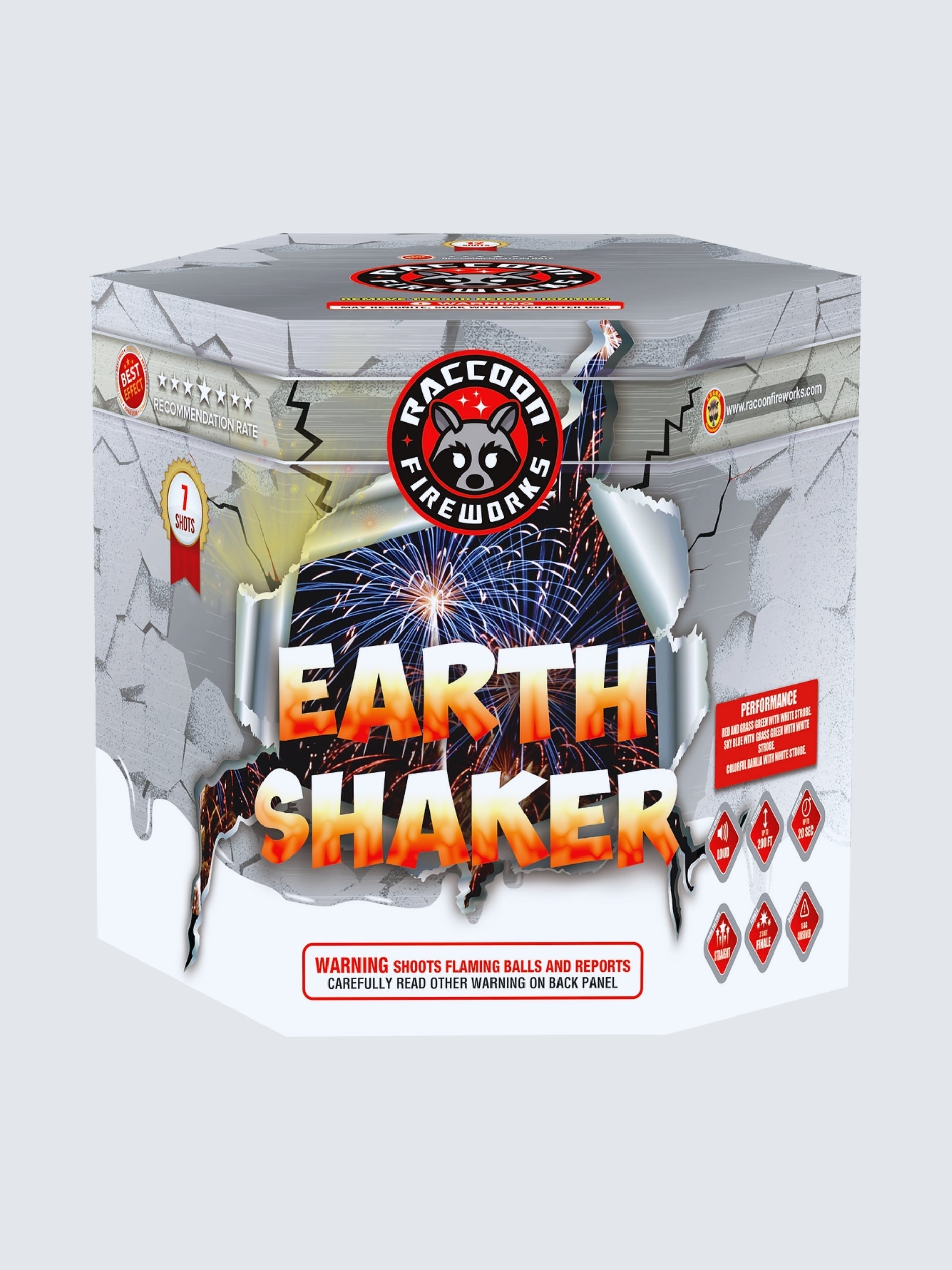 Haunted Raccoon Dream Assorted Case | 42 Shot Aerial Repeater Box Kit™
