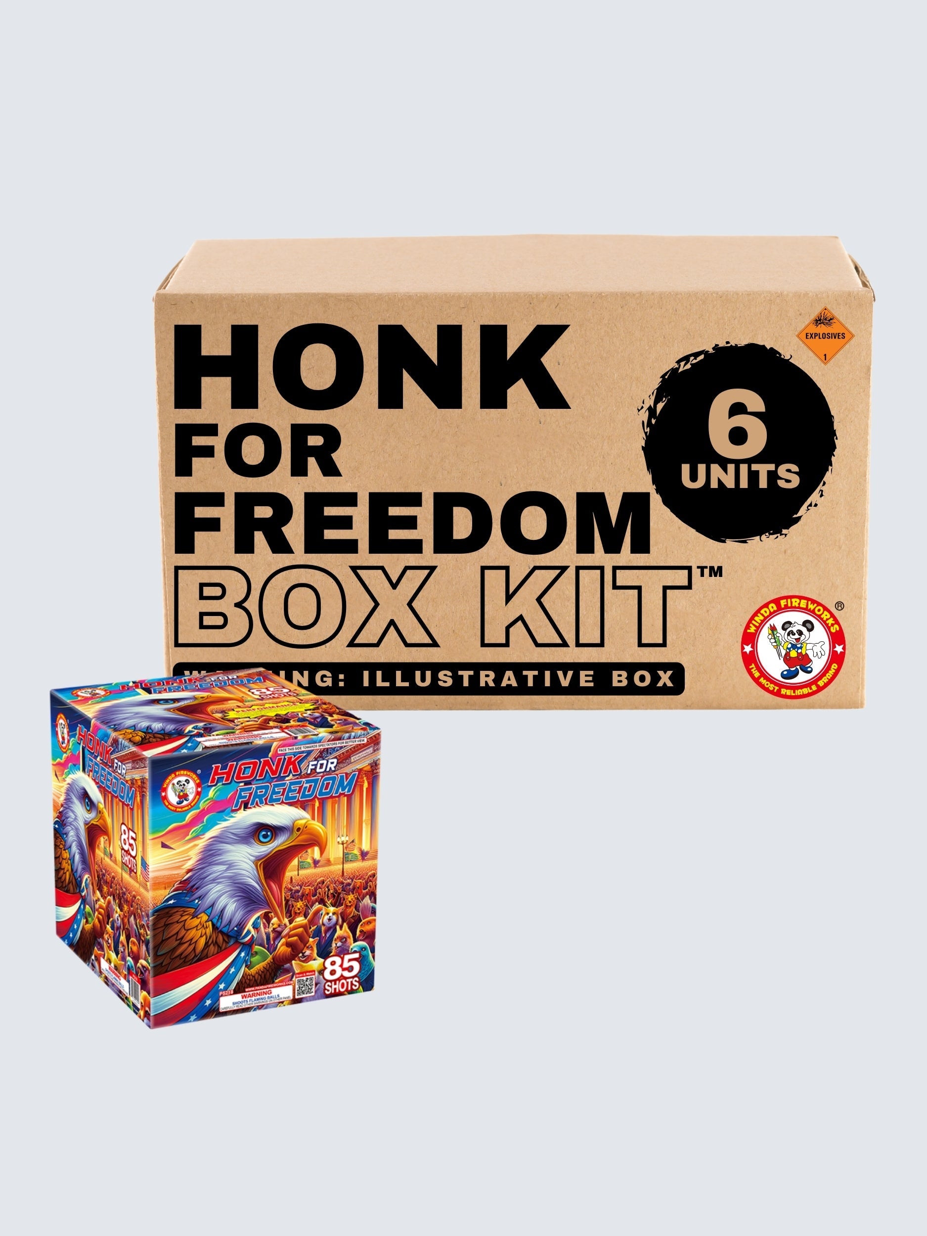 Honk For Freedom | 85 Shot Aerial Repeater
