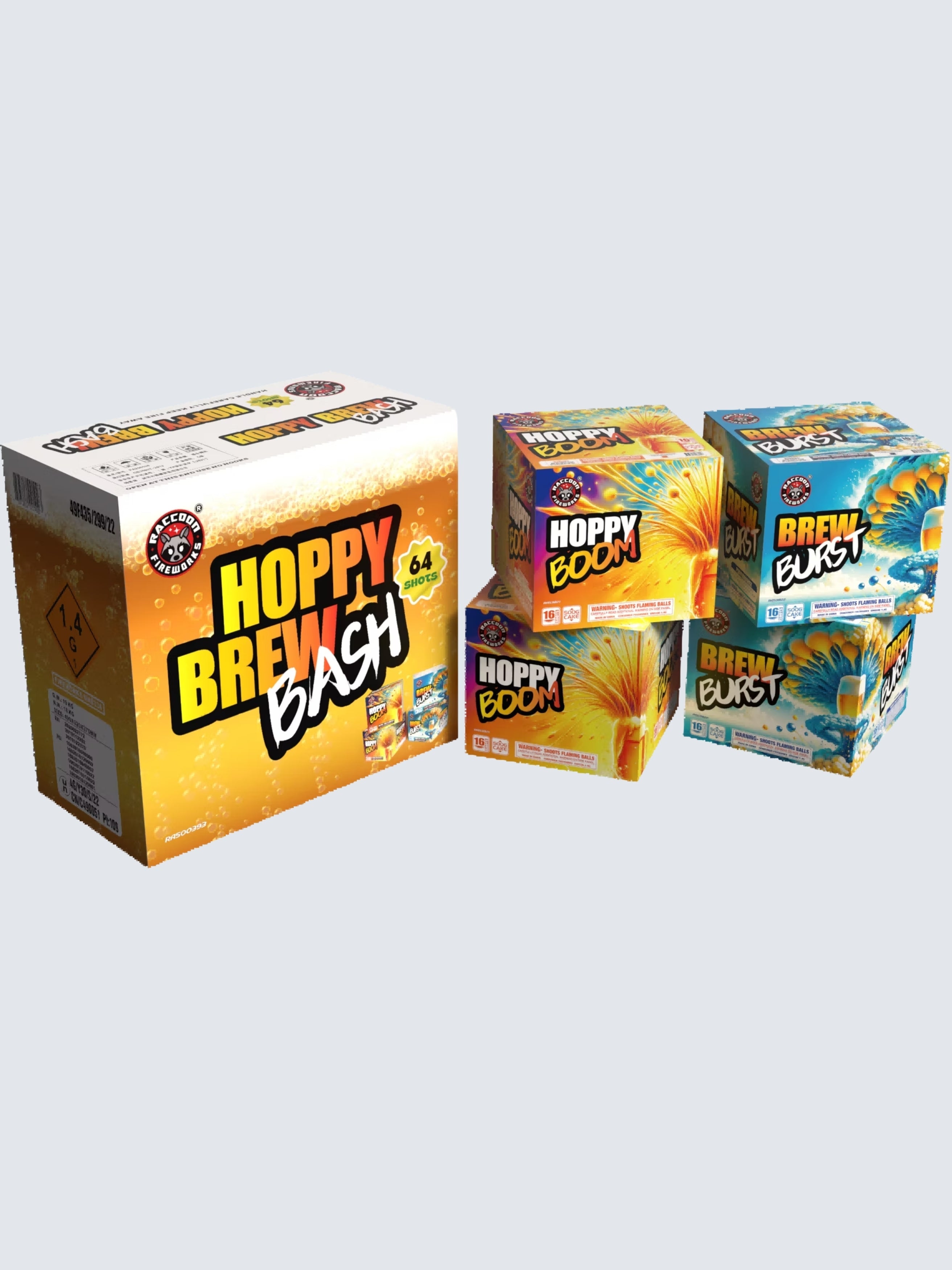 Hoppy Brew Bash | 64 Shot Aerial Repeater Box Kit™
