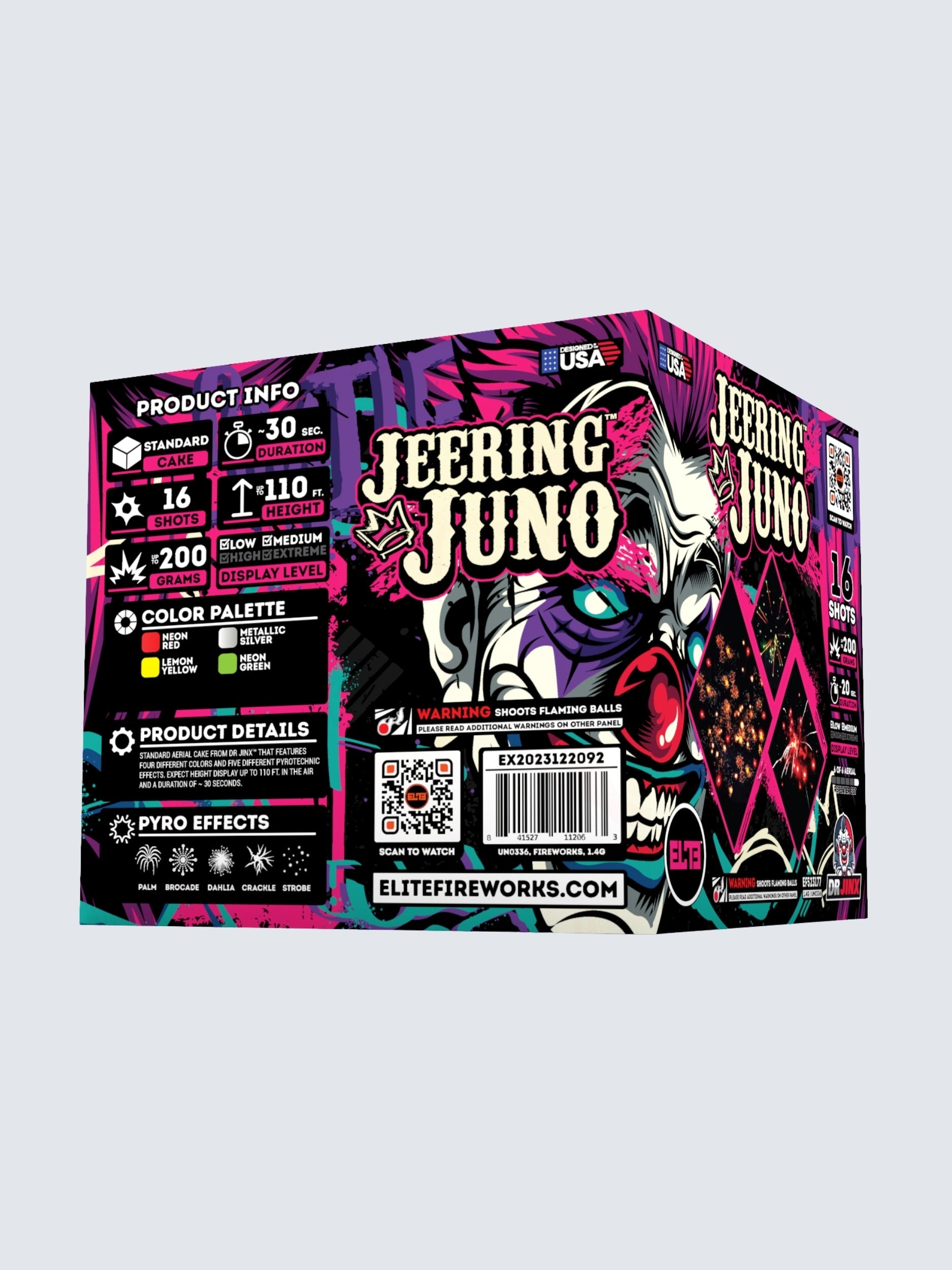 Jinx Jesters™ | 192 Shot Aerial Repeater Box Kit™
