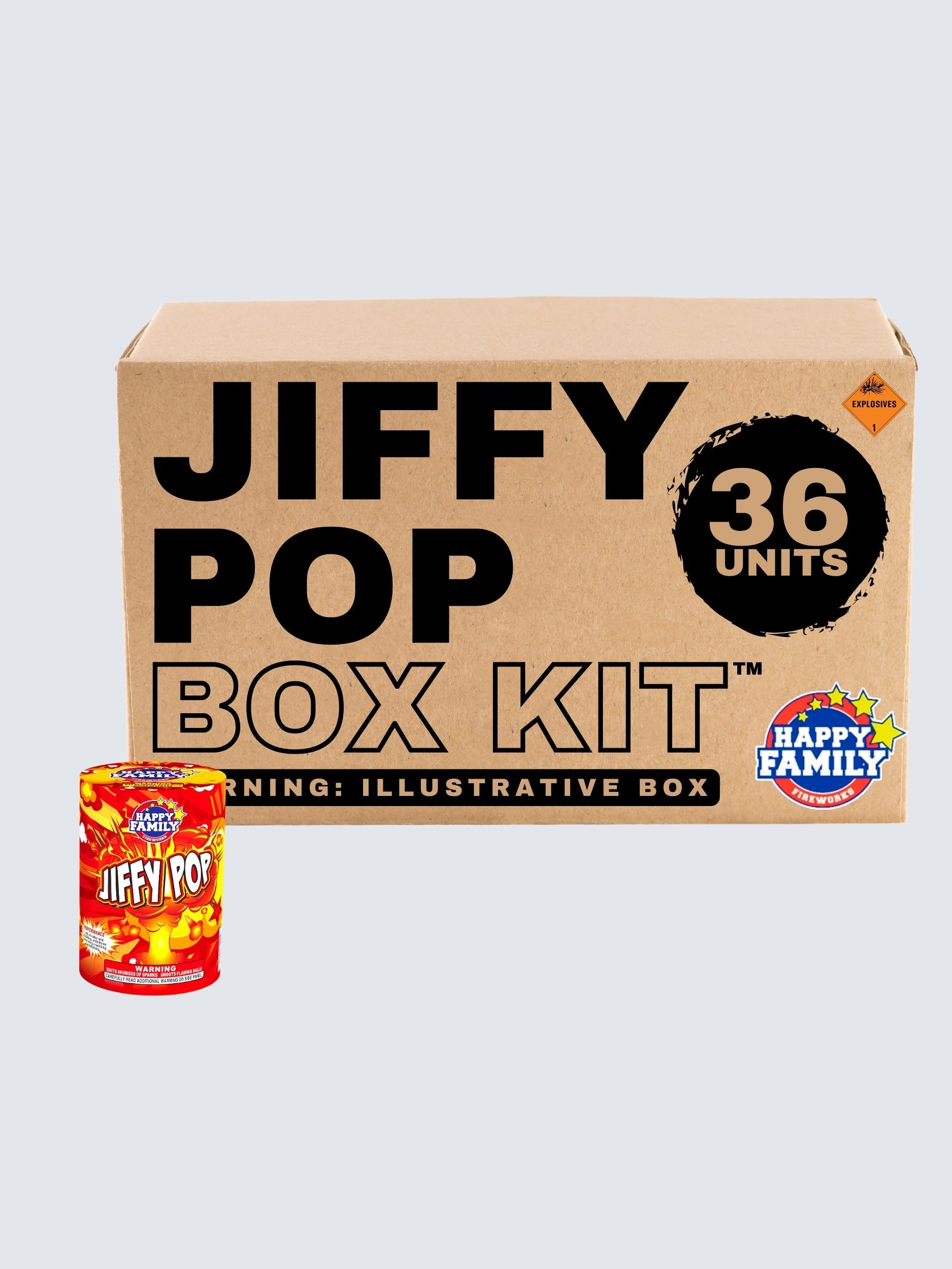 Jiffy Pop | Large Shower Fountain Spurt™