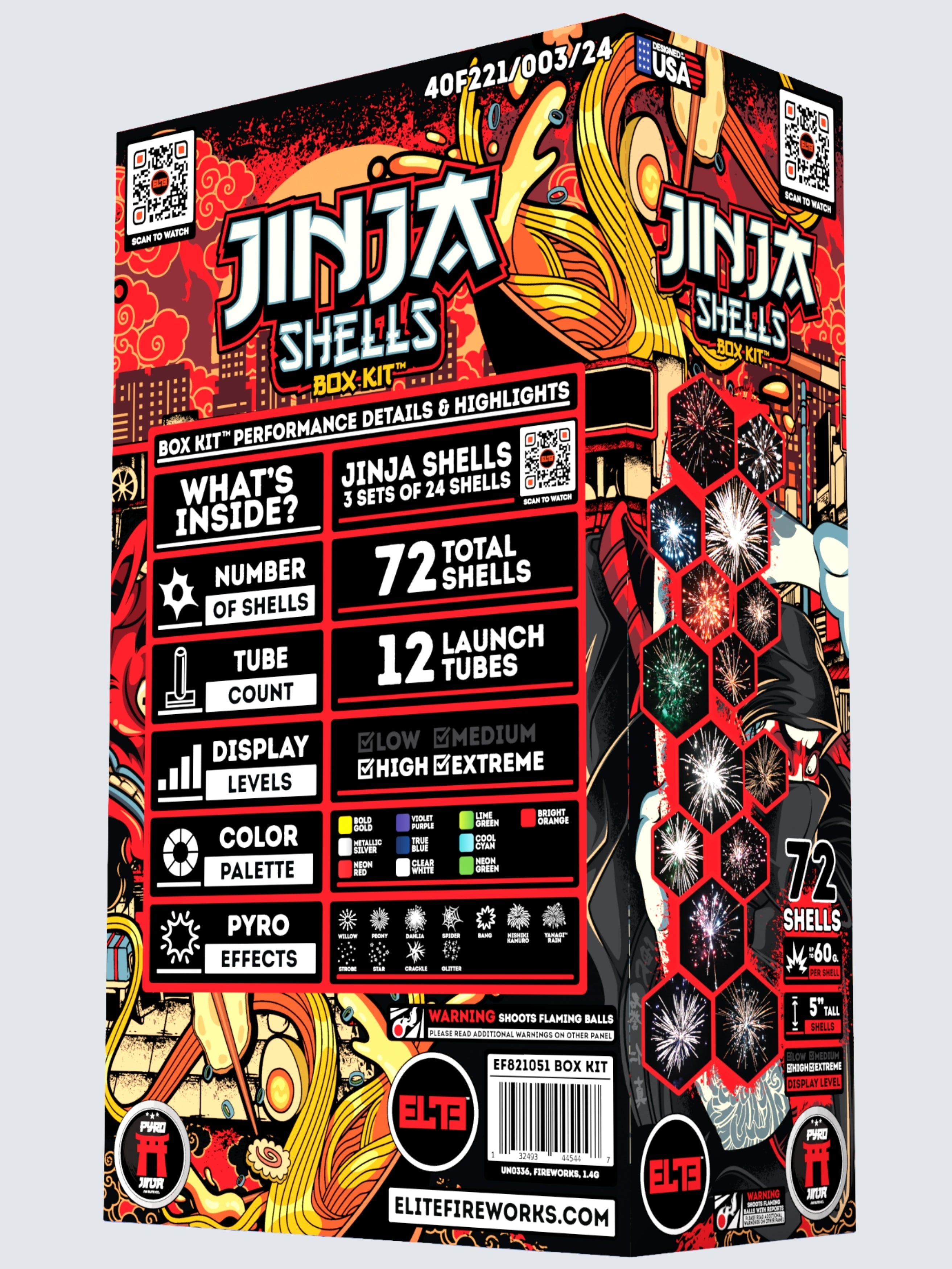 Jinja Shells™ | 24 Artillery Shell