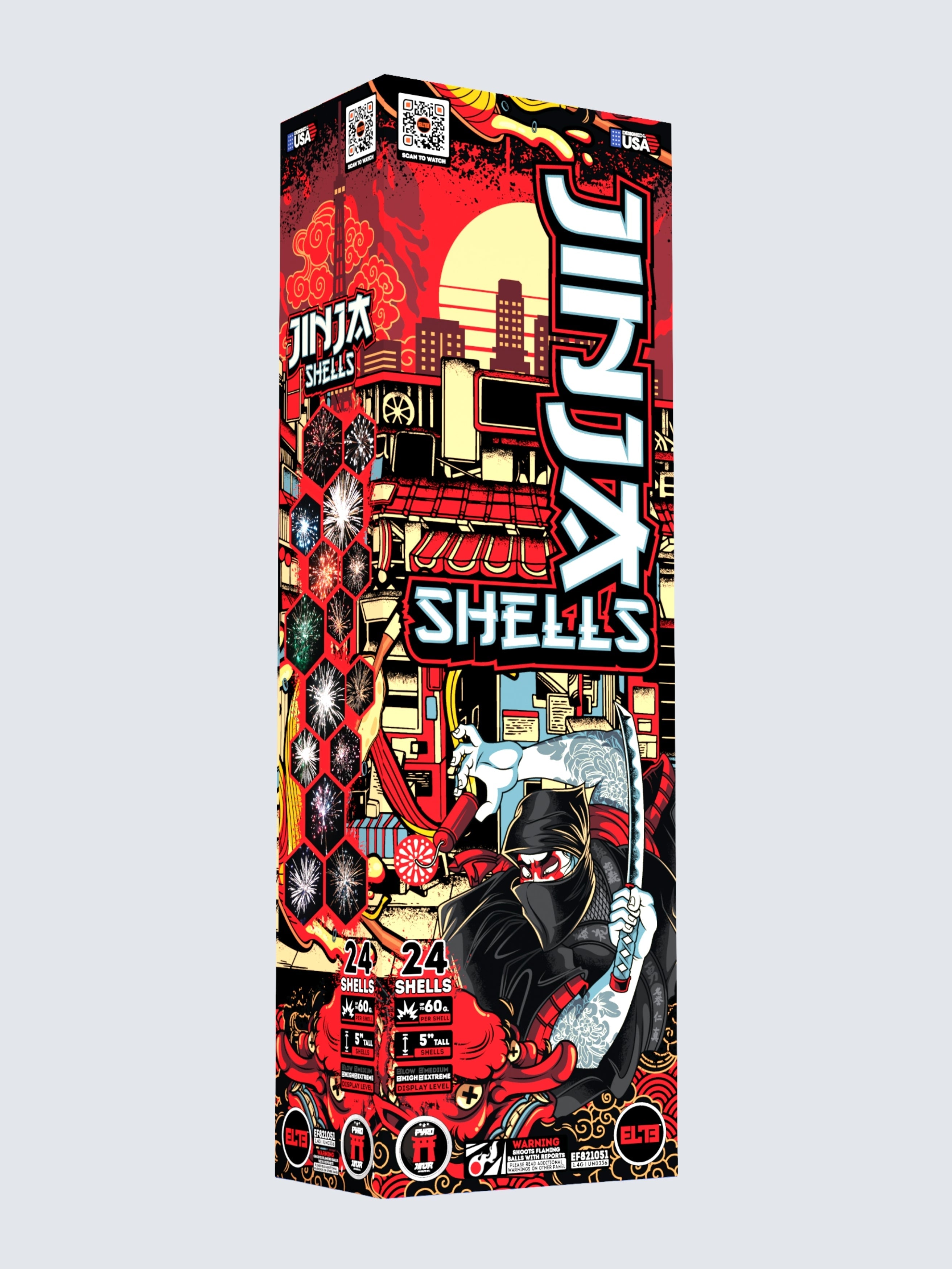 Jinja Shells™ | 24 Artillery Shell