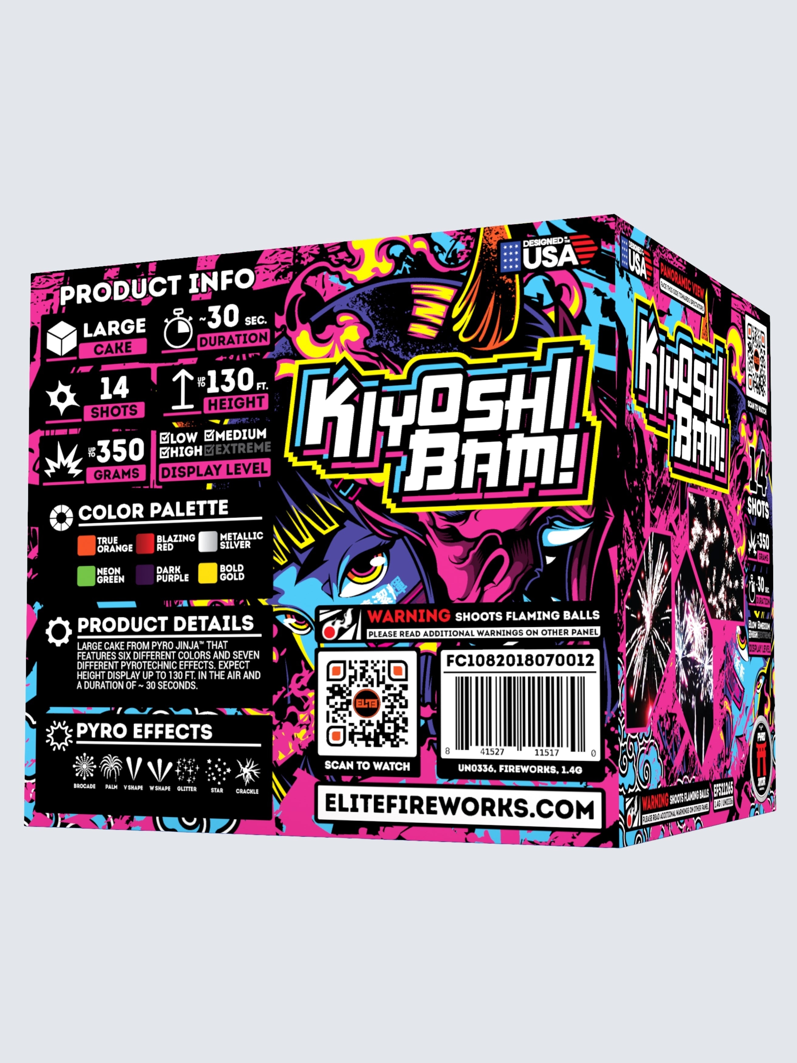 Kiyoshi Bam!™ | 14 Shot Aerial Repeater