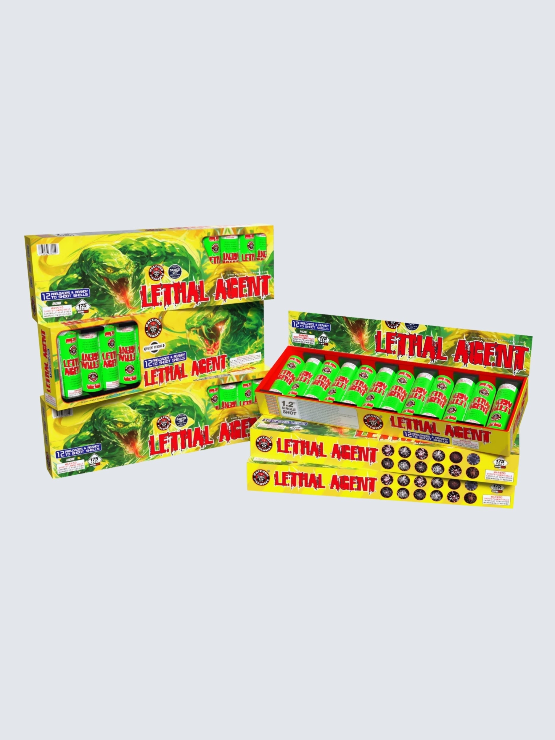 Lethal Agent | Twelve Pack of Single Break Pre-Loaded Shell