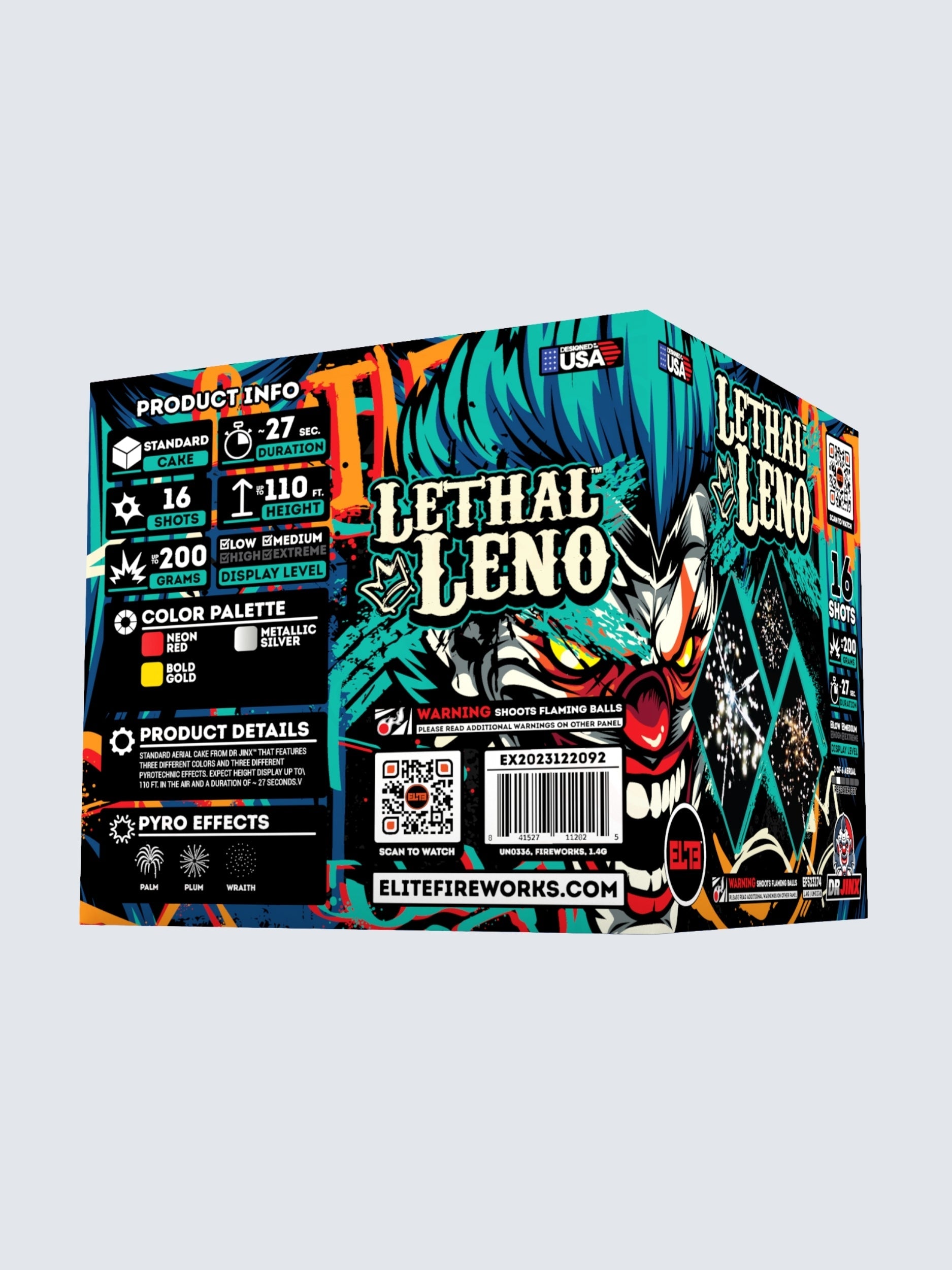 Jinx Jesters™ | 192 Shot Aerial Repeater Box Kit™