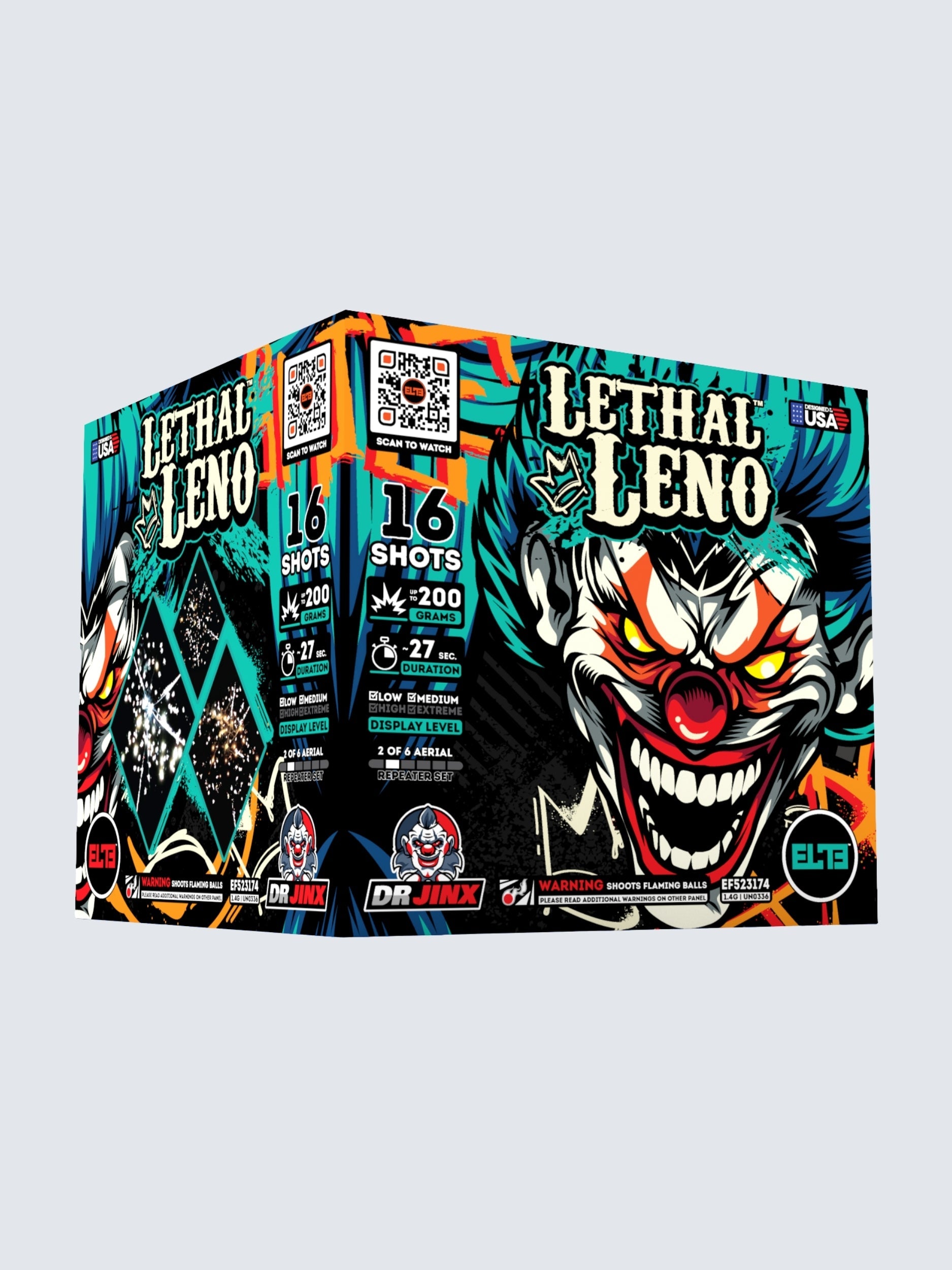 Jinx Jesters™ | 192 Shot Aerial Repeater Box Kit™