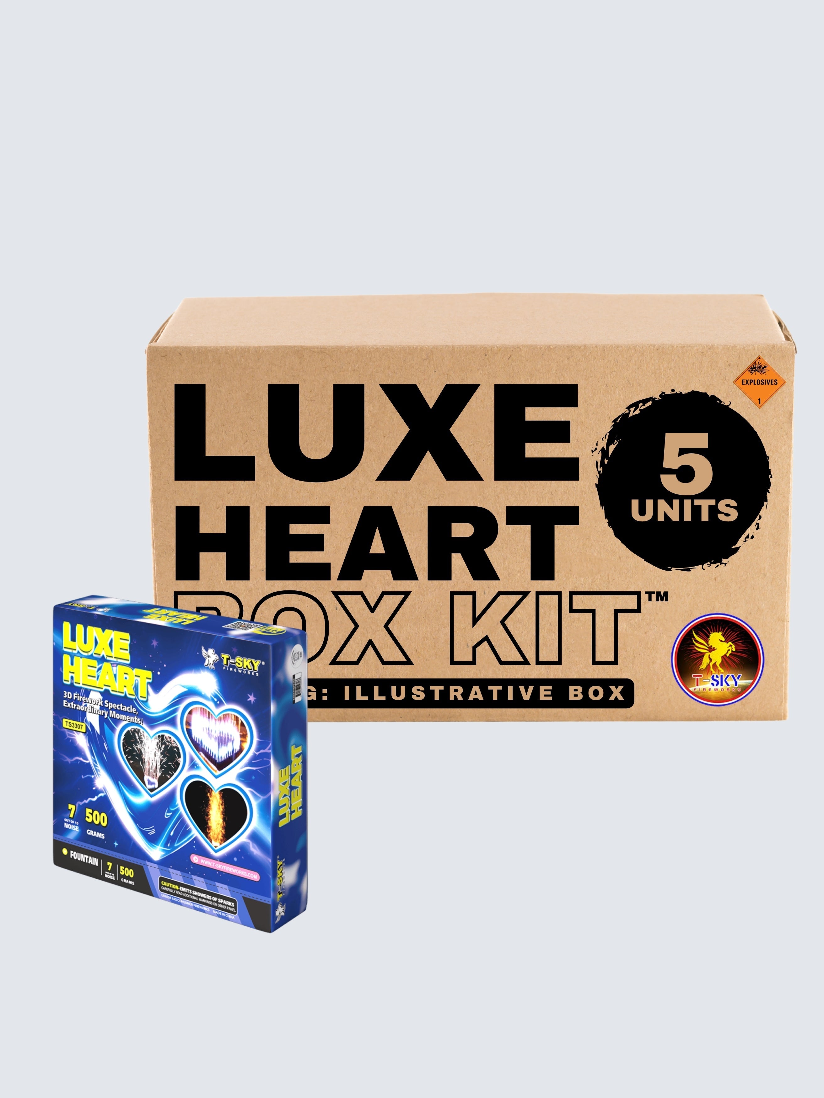 Luxe Heart | X-tra Large Shower Fountain Spurt™