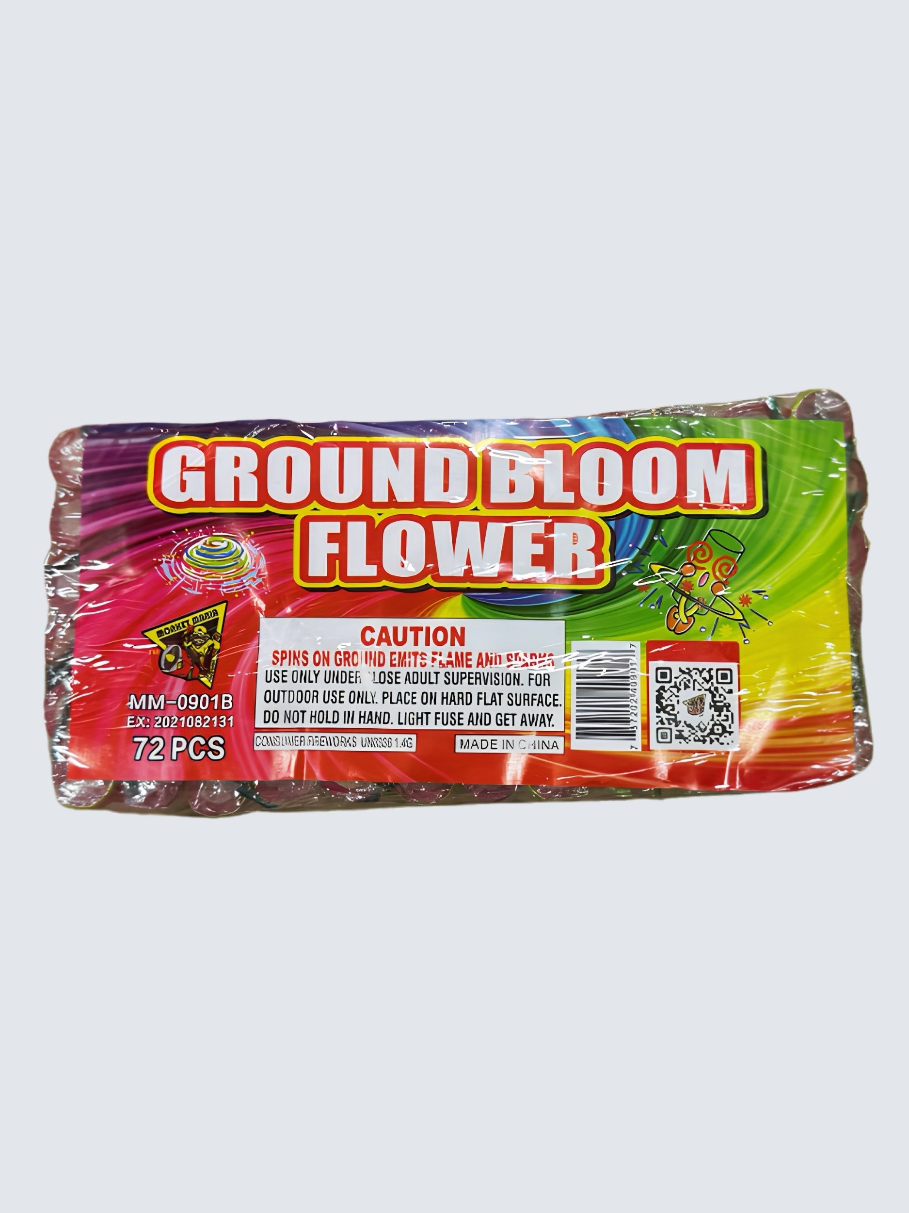 MM Ground Bloom Flower - Seventy Two Individual Bloom Flowers | Rapid Ground Spinner