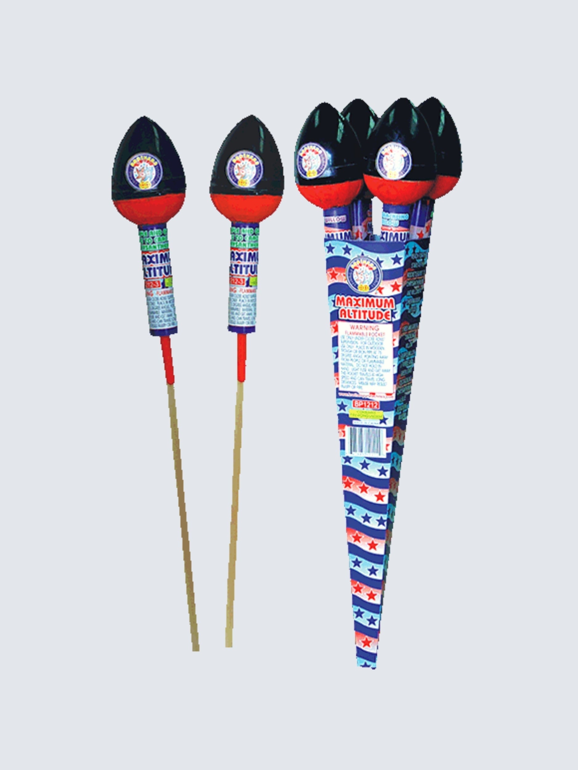 Maximum Altitude | 27.1" Rocket Projectile