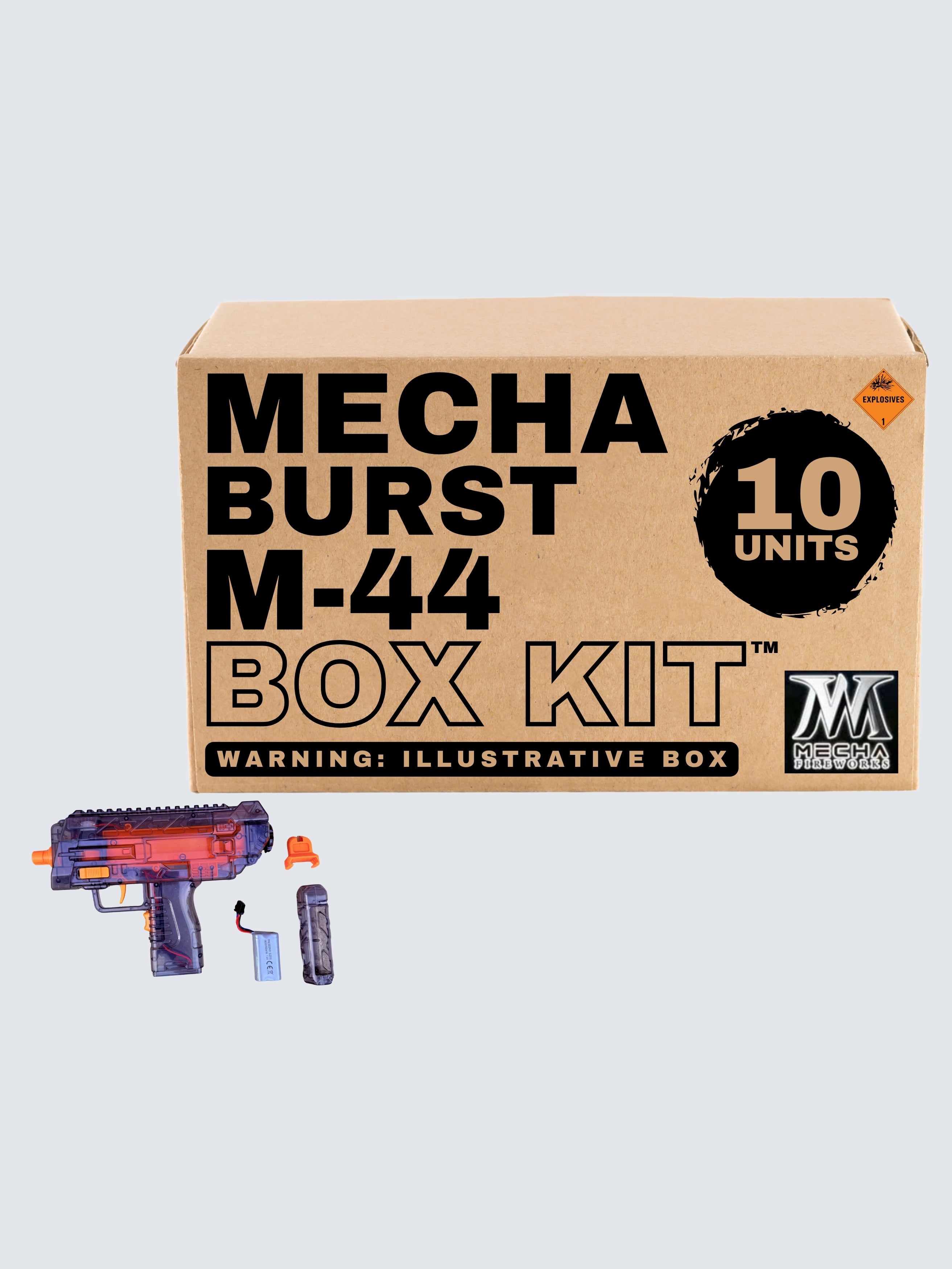 Mecha Burst M-44 | Individual Rapid Fire 30 Shot Handheld Snapper Gun