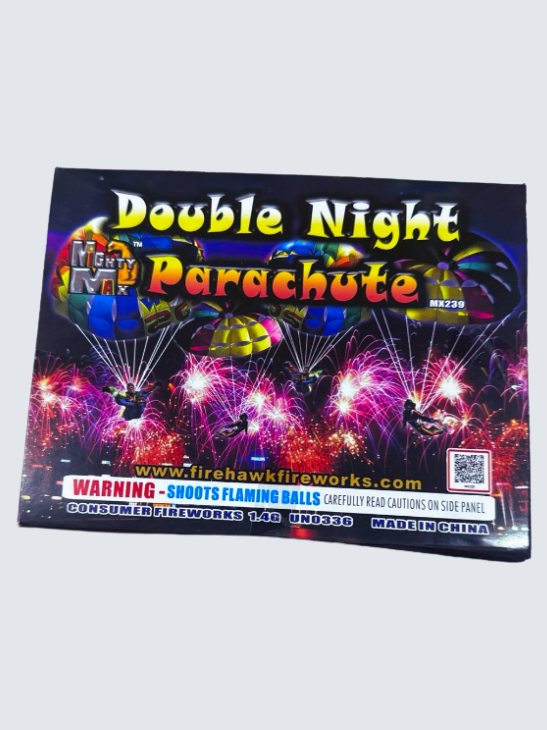 Mighty Max Double Night Parachute | Single Shot Aerial Night Parachute