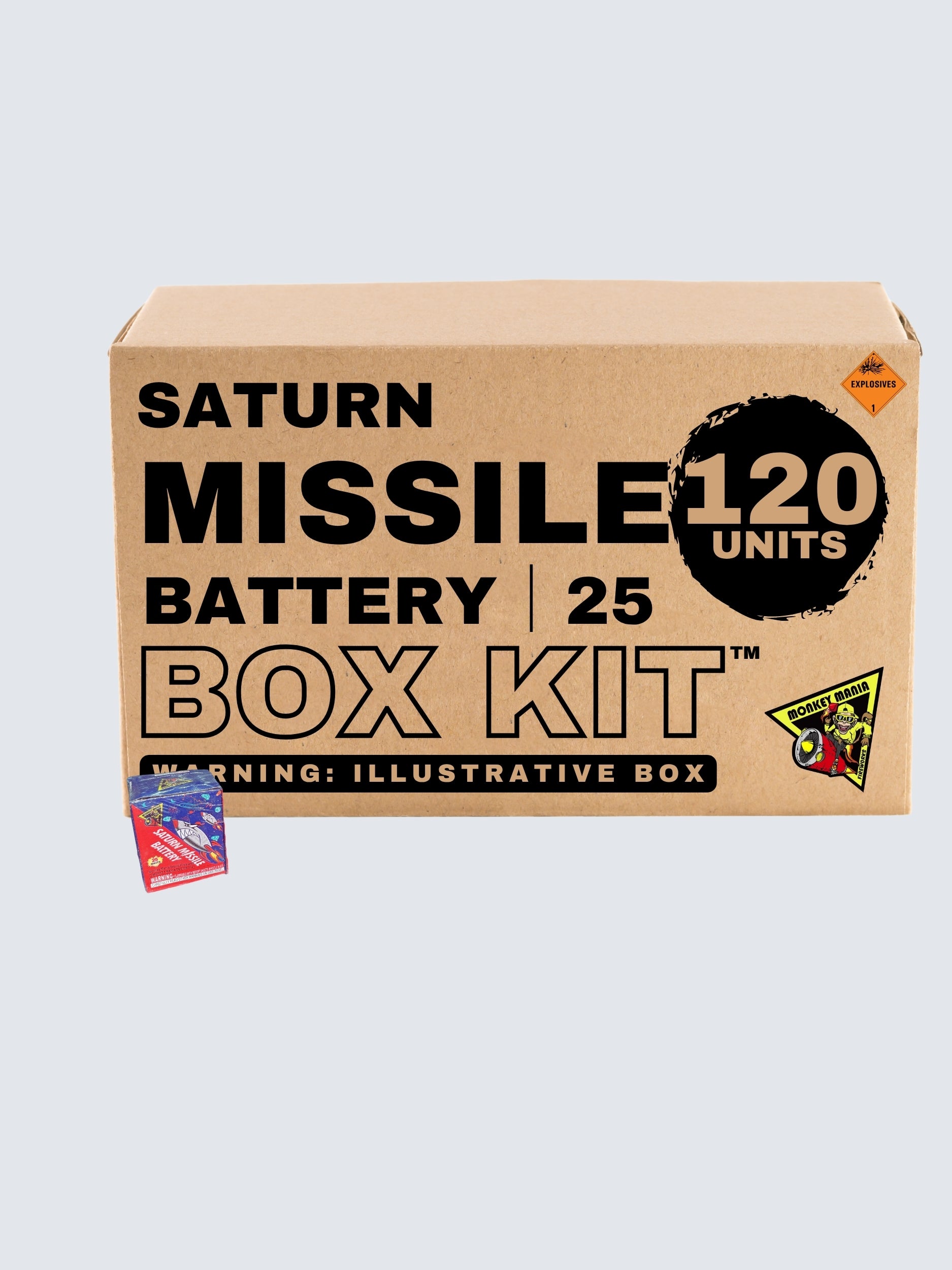 Monkey Mania Saturn Missile Battery｜25 Shot Saturn Missile
