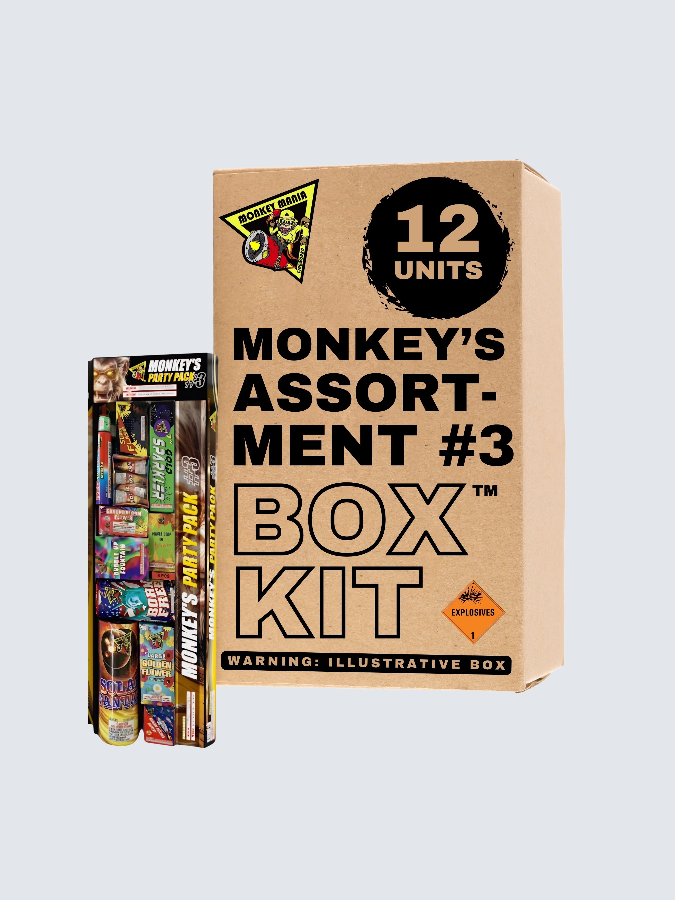 Monkey's Assortment #3 | Aerial & Ground Mix Variety Assortment