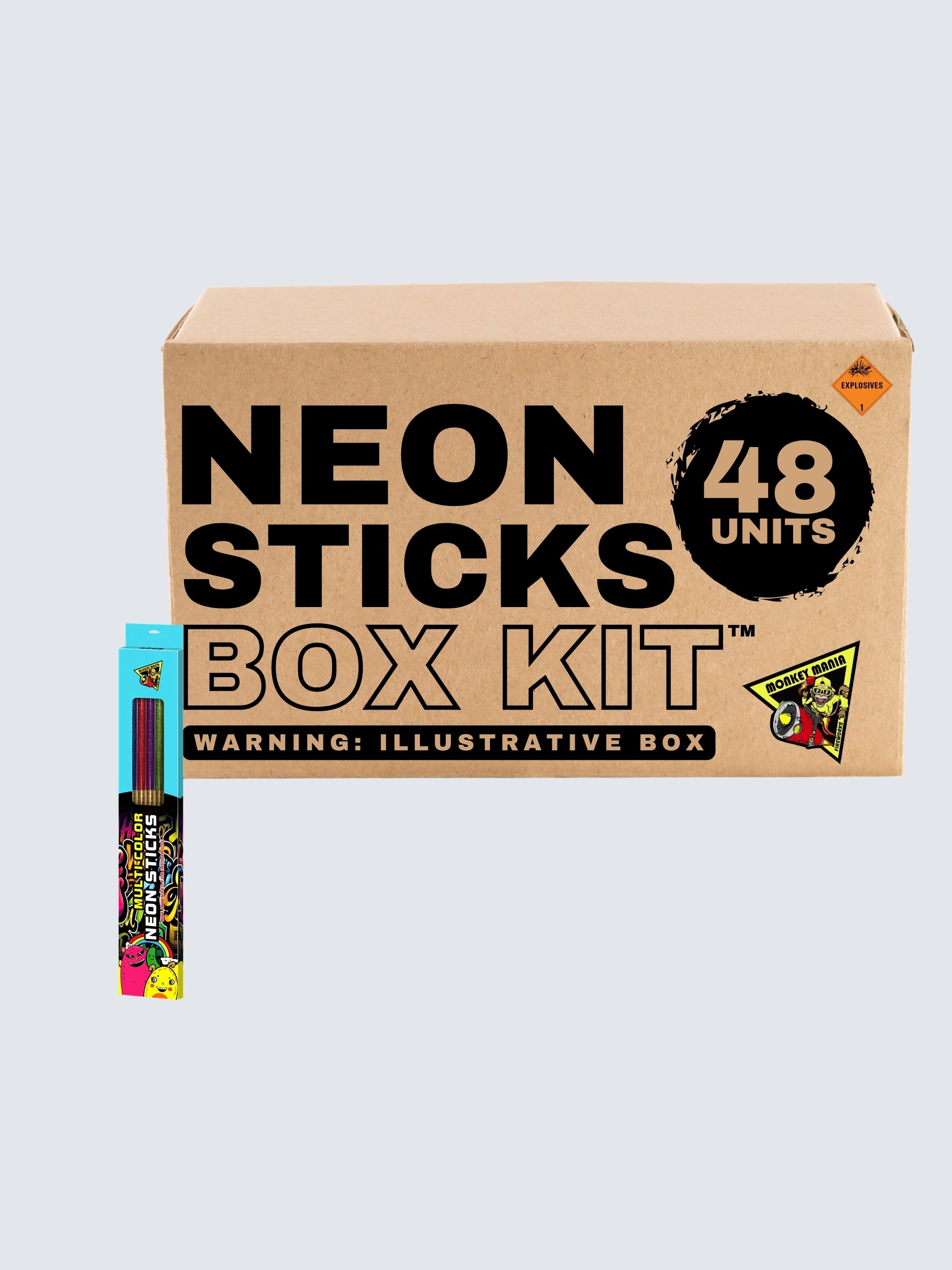 Multi Color Neon Sticks | Special Celebration Party Sparklers