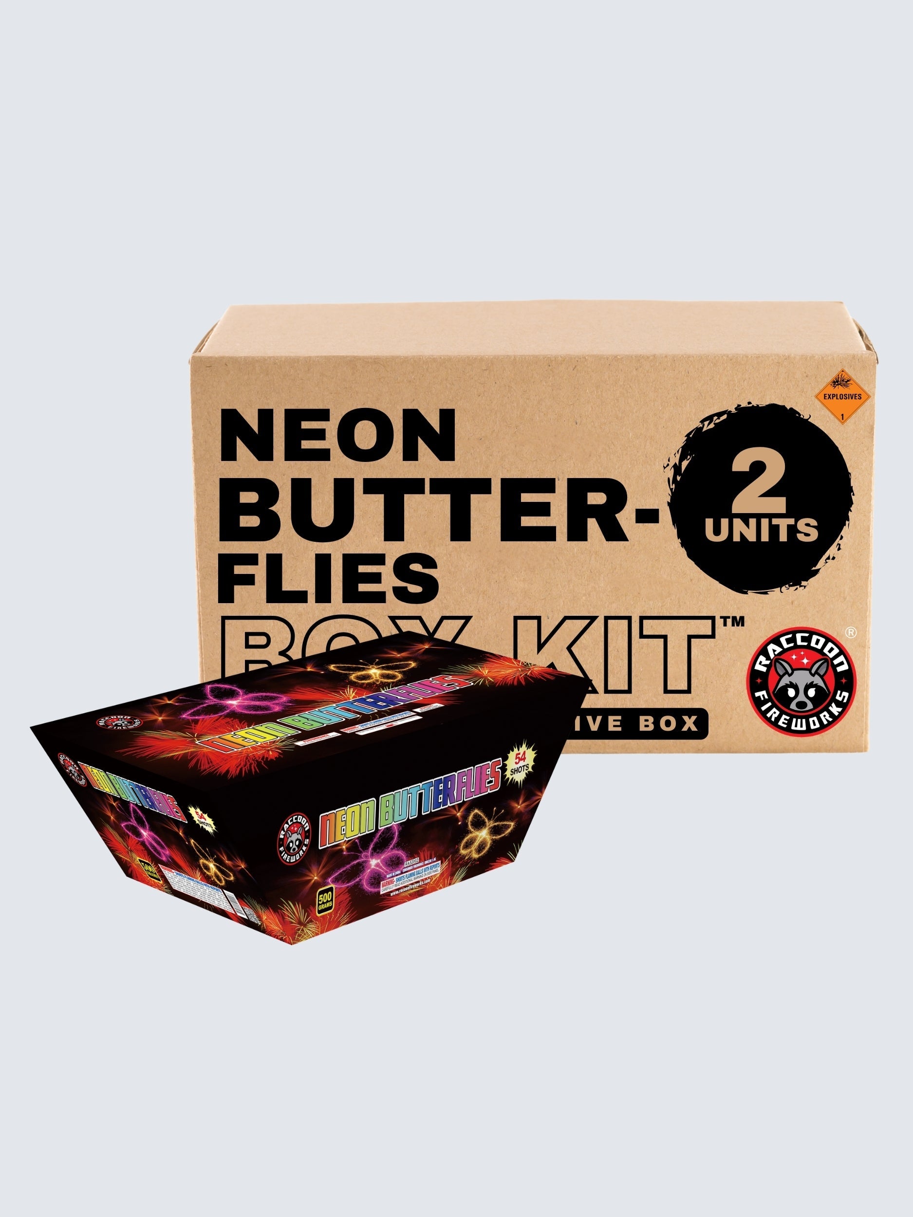 Neon Butterflies | 54 Shot Aerial Repeater