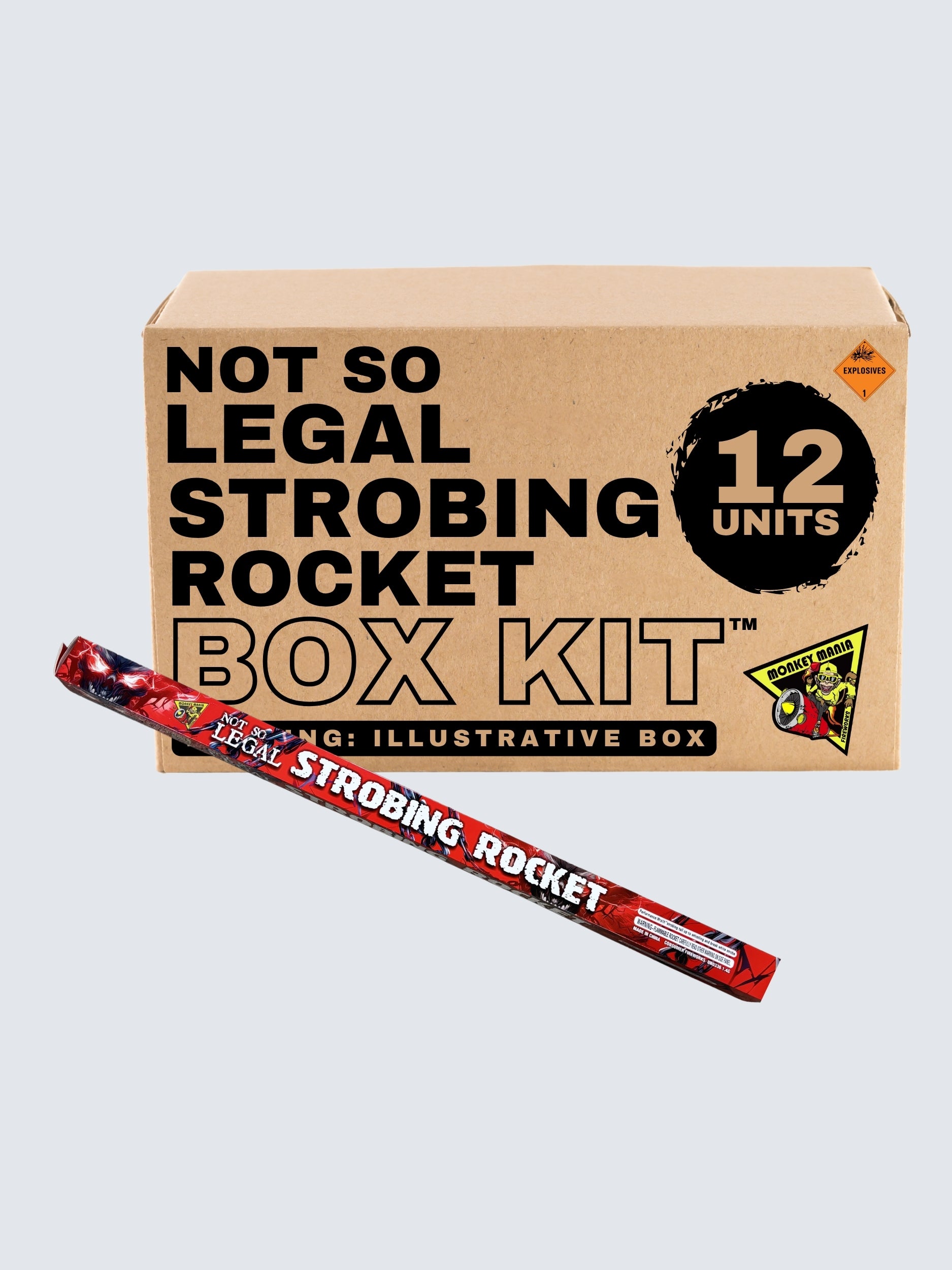 Not So Legal Strobing Rocket | 29.5" Rocket Projectile