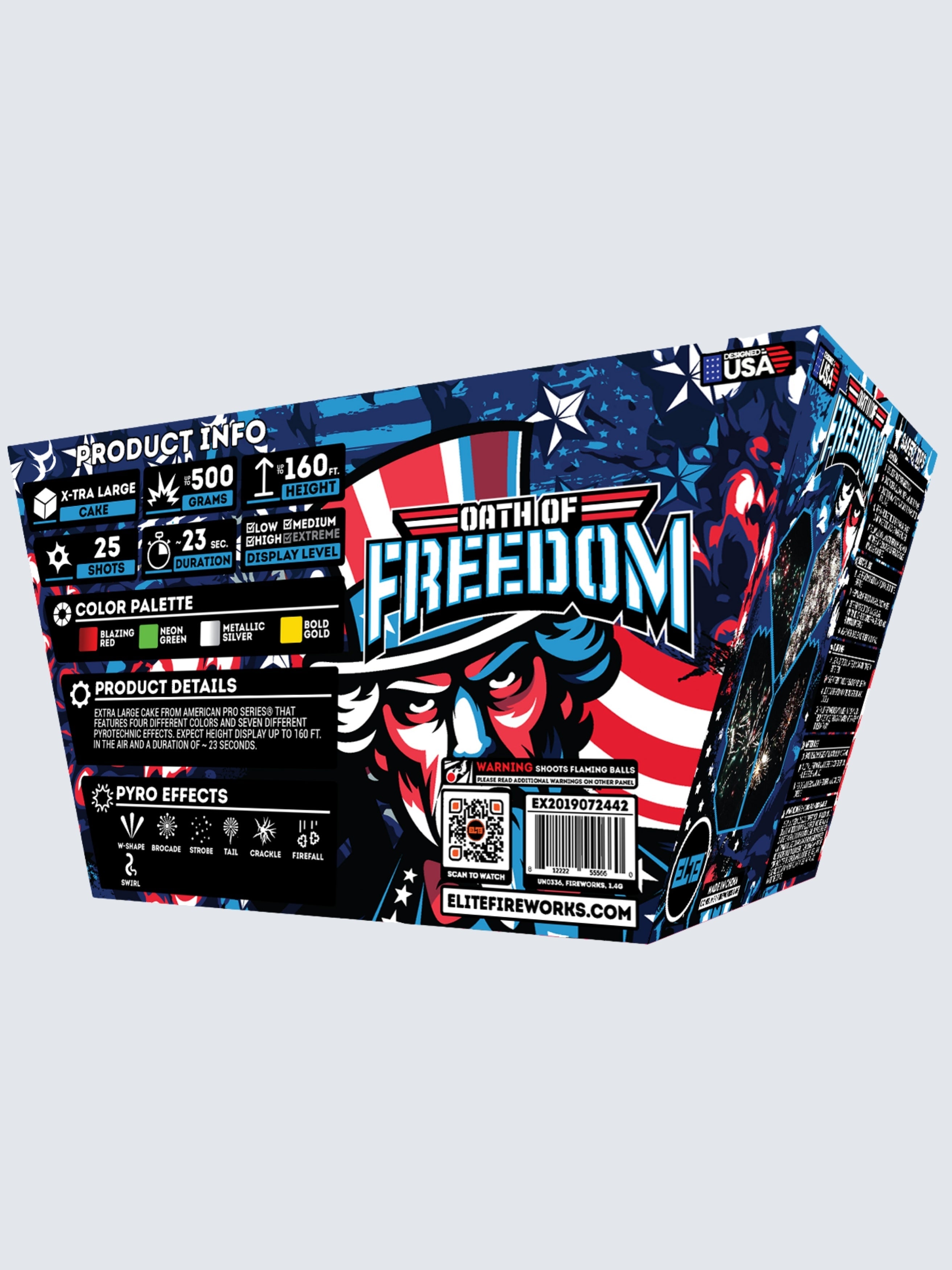 All American Finale Box™｜80 Shot Aerial Repeater Box Kit™
