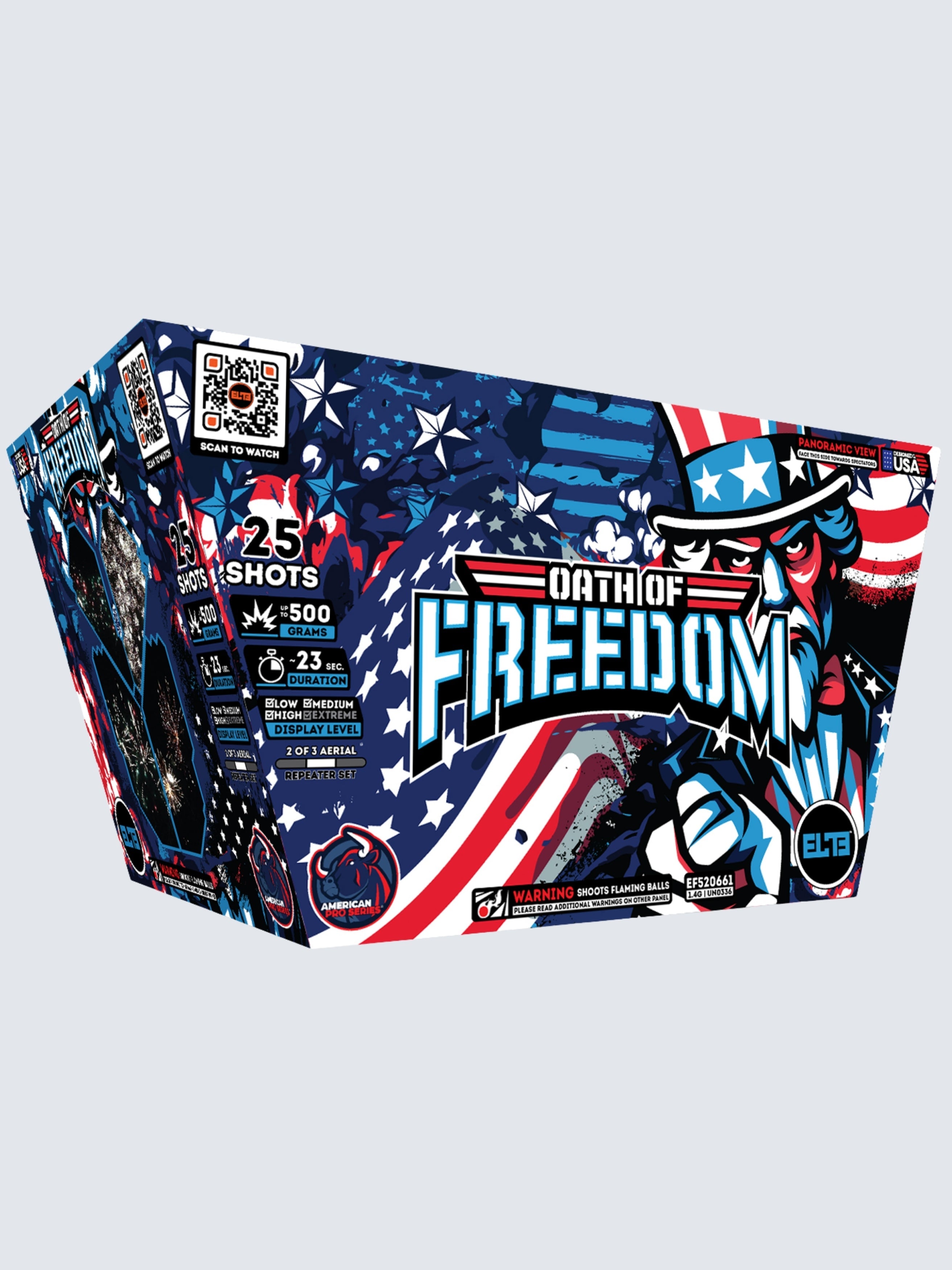 All American Finale Box™｜80 Shot Aerial Repeater Box Kit™