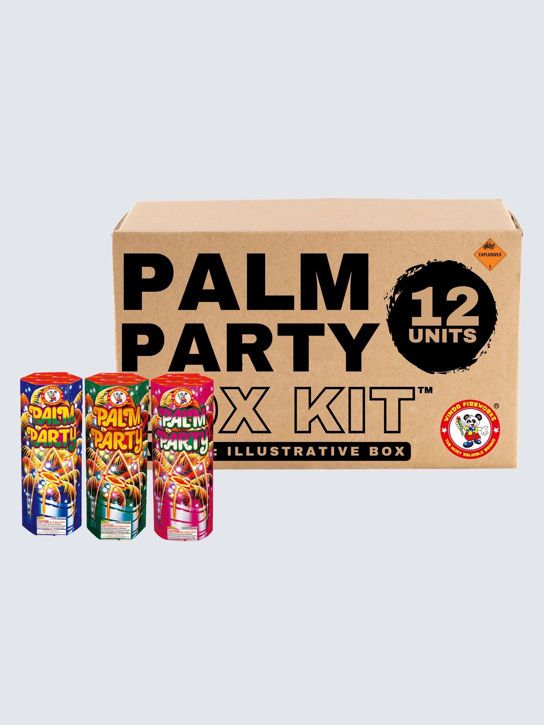 Palm Party Asst Ftn | Large Shower Fountain Spurt™