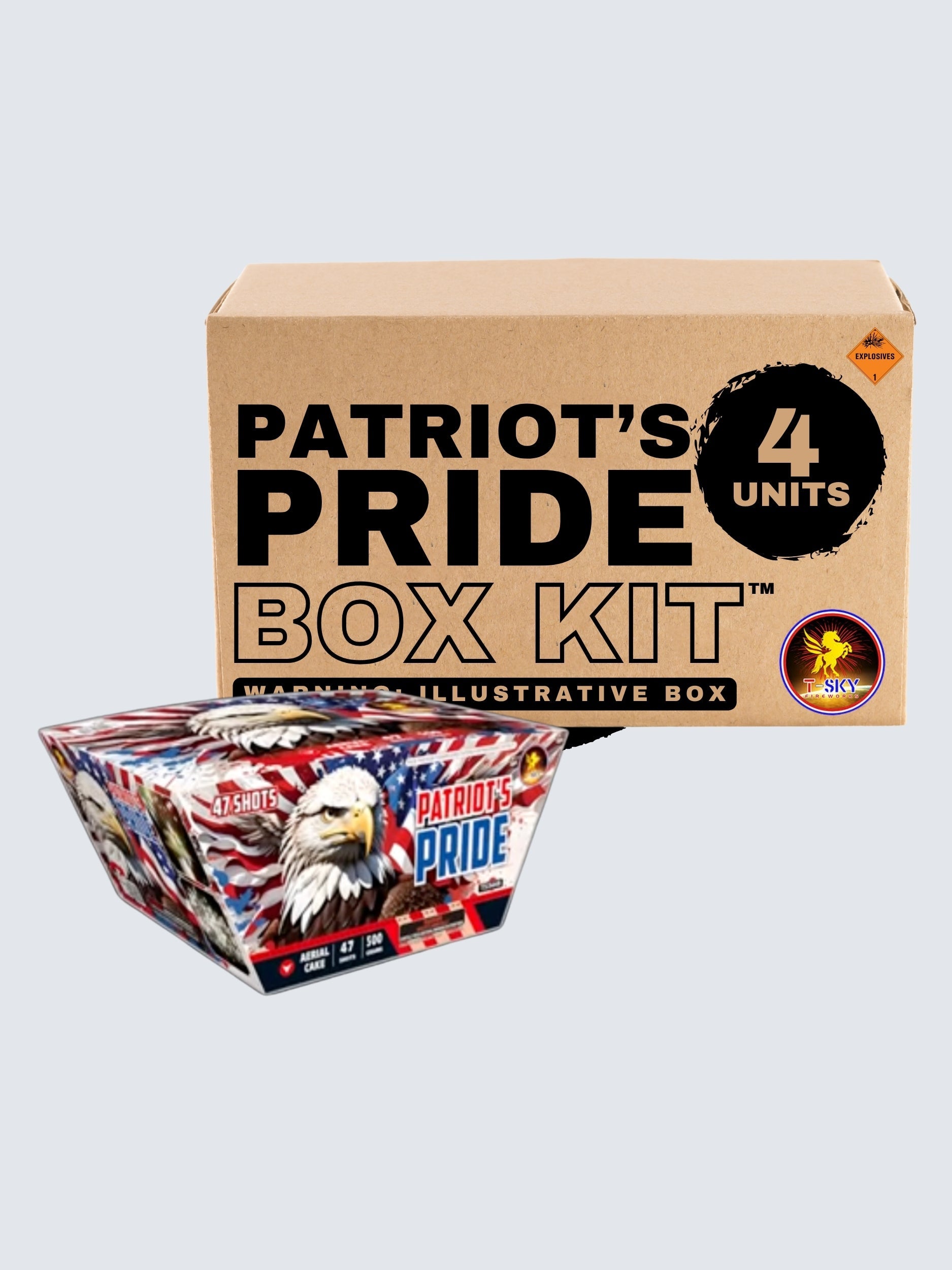 Patriot's Pride | 47 Shot Aerial Repeater