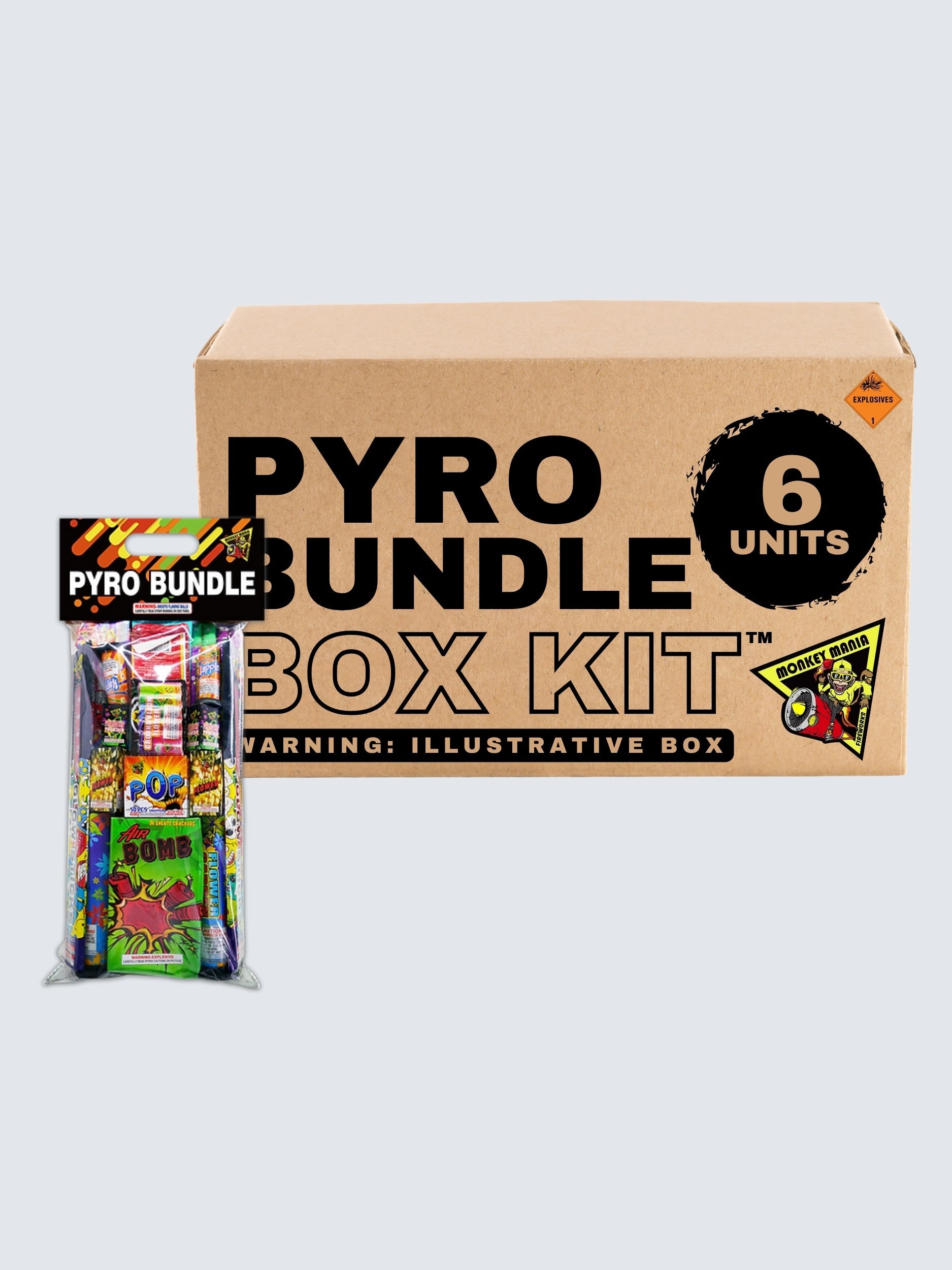 Pyro Bundle | Aerial & Ground Mix Variety Assortment