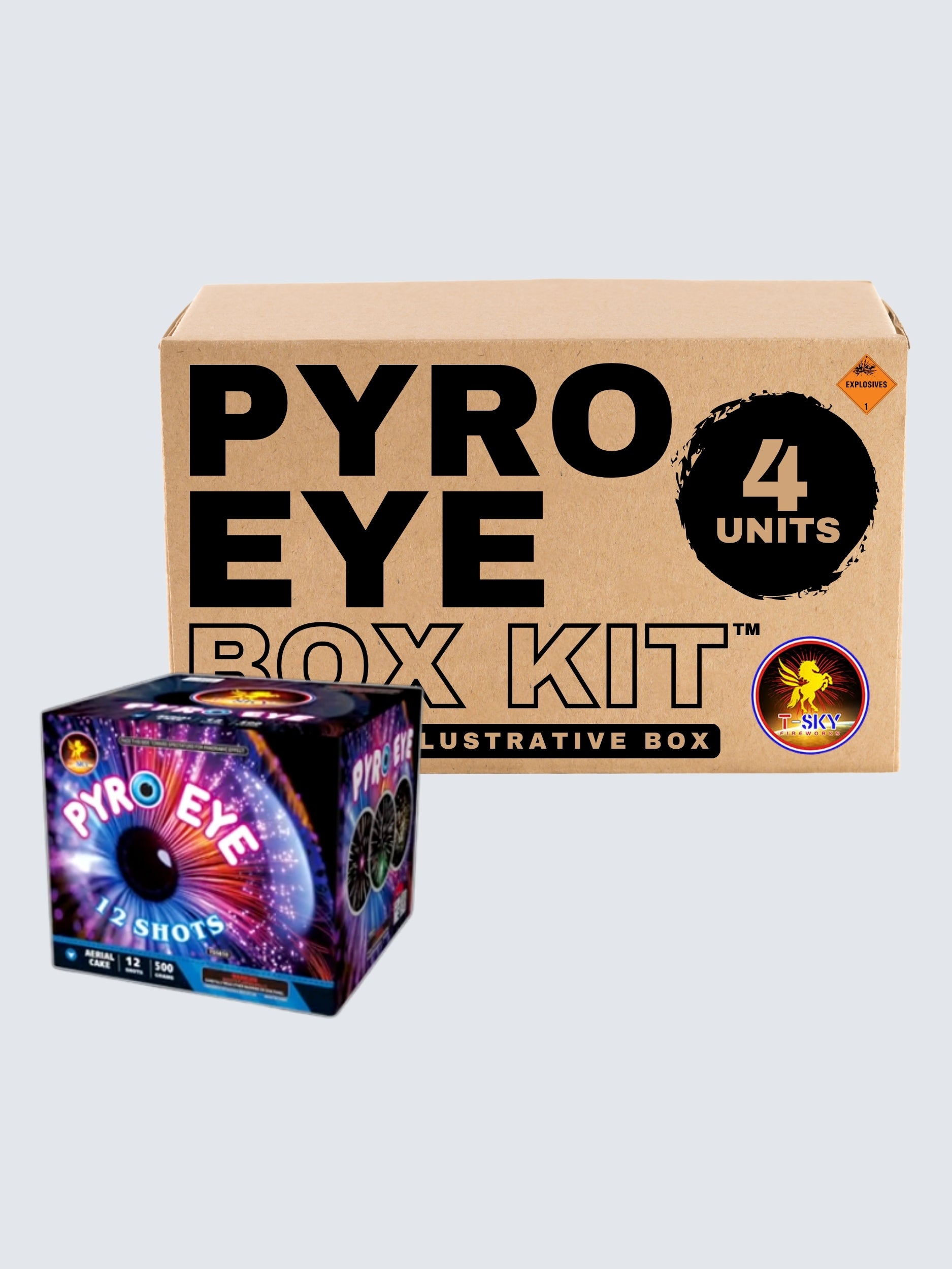 Pyro Eye | 12 Shot Aerial Repeater